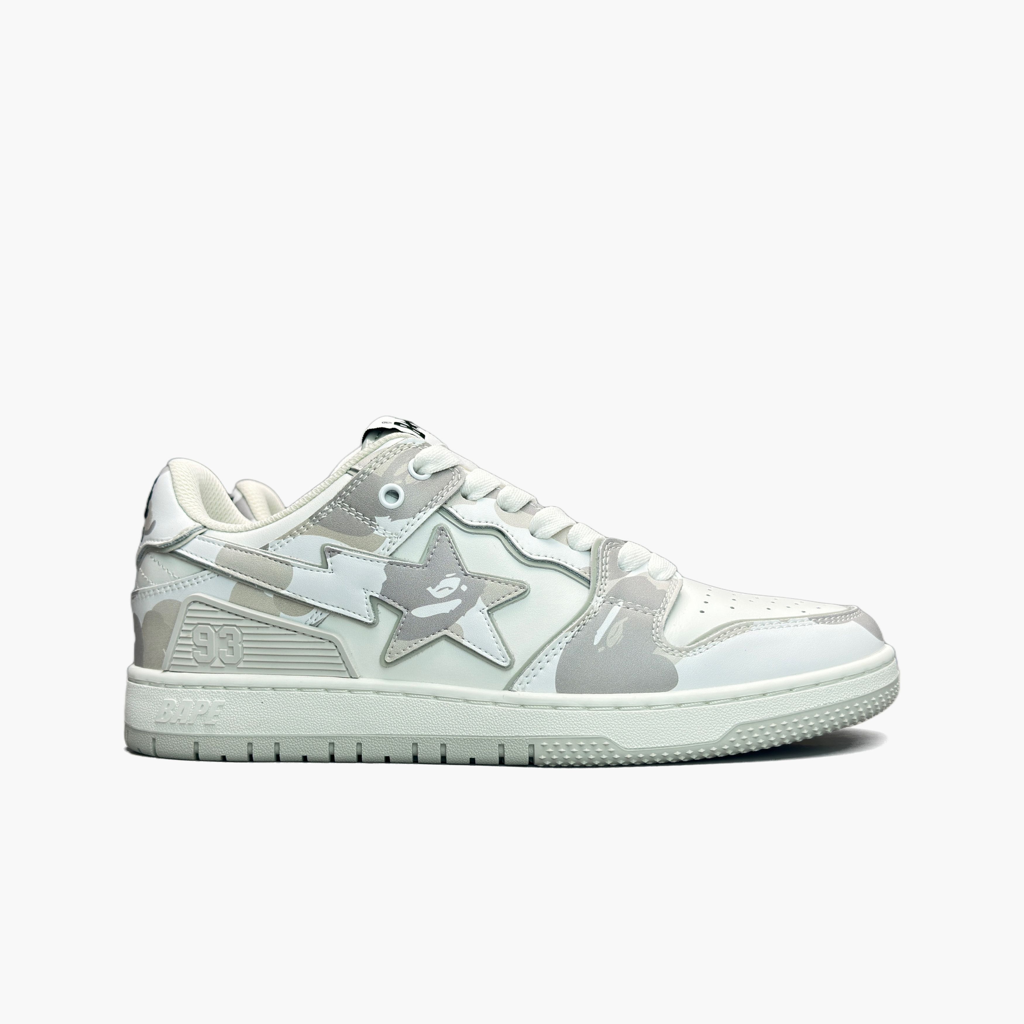 Bape A Bathing Ape Camo Low-Top Sneakers Size 9.5 Size US 10 / EU 43 - 4 Thumbnail