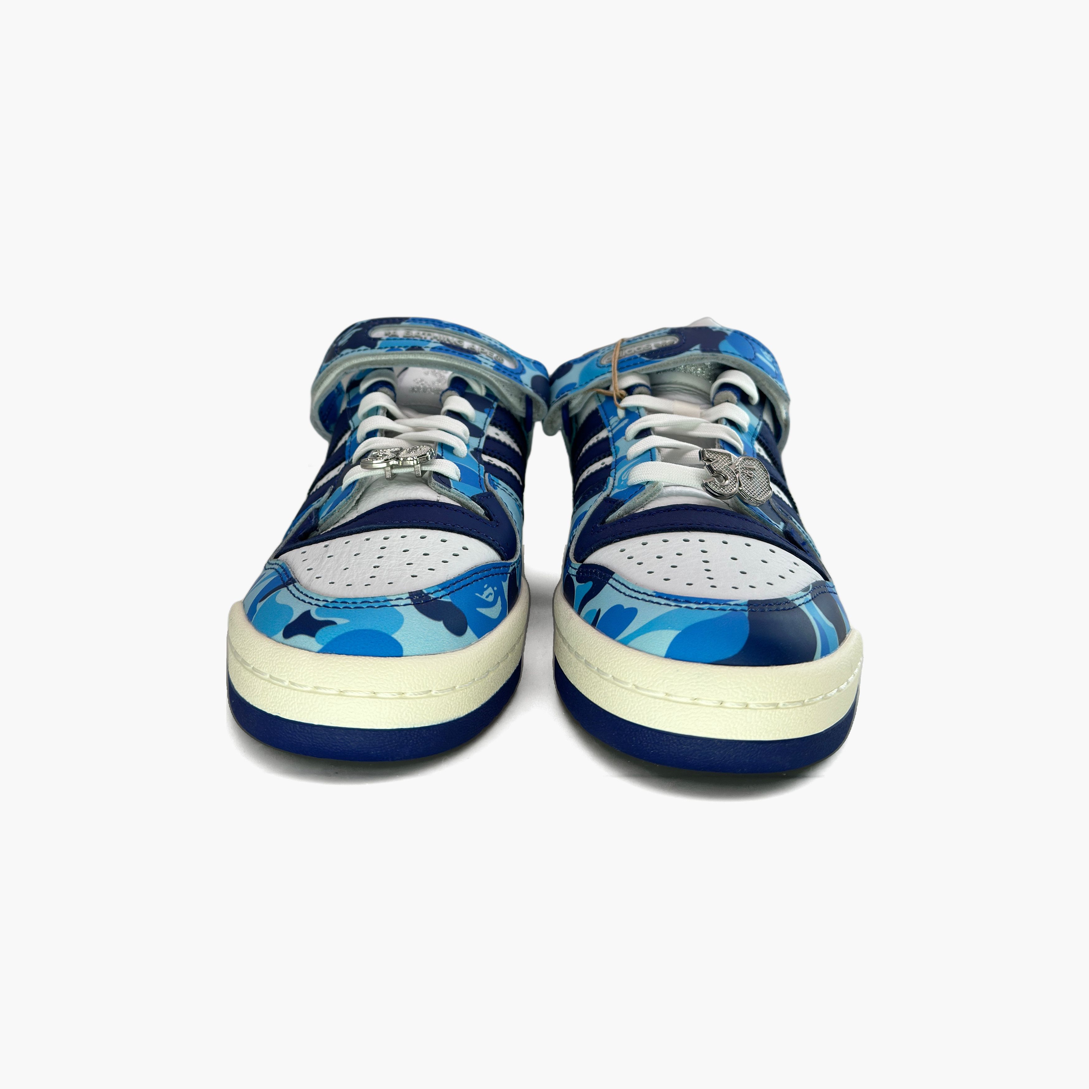 Adidas A BATHING APE x adidas Forum 84 Low Blue Camo Size 7 Size US 7 / EU 40 - 5 Thumbnail