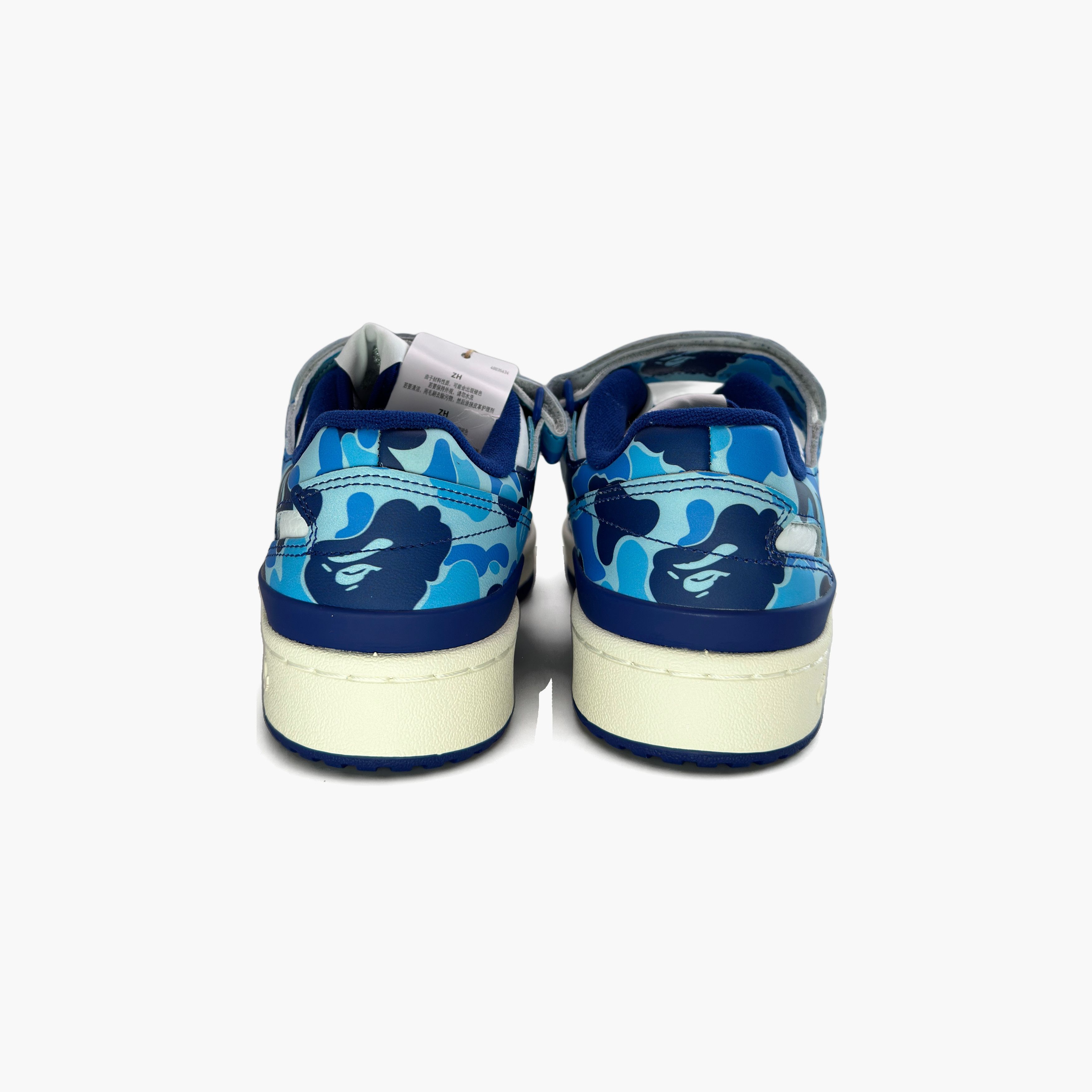 Adidas A BATHING APE x adidas Forum 84 Low Blue Camo Size 7 Size US 7 / EU 40 - 6 Thumbnail