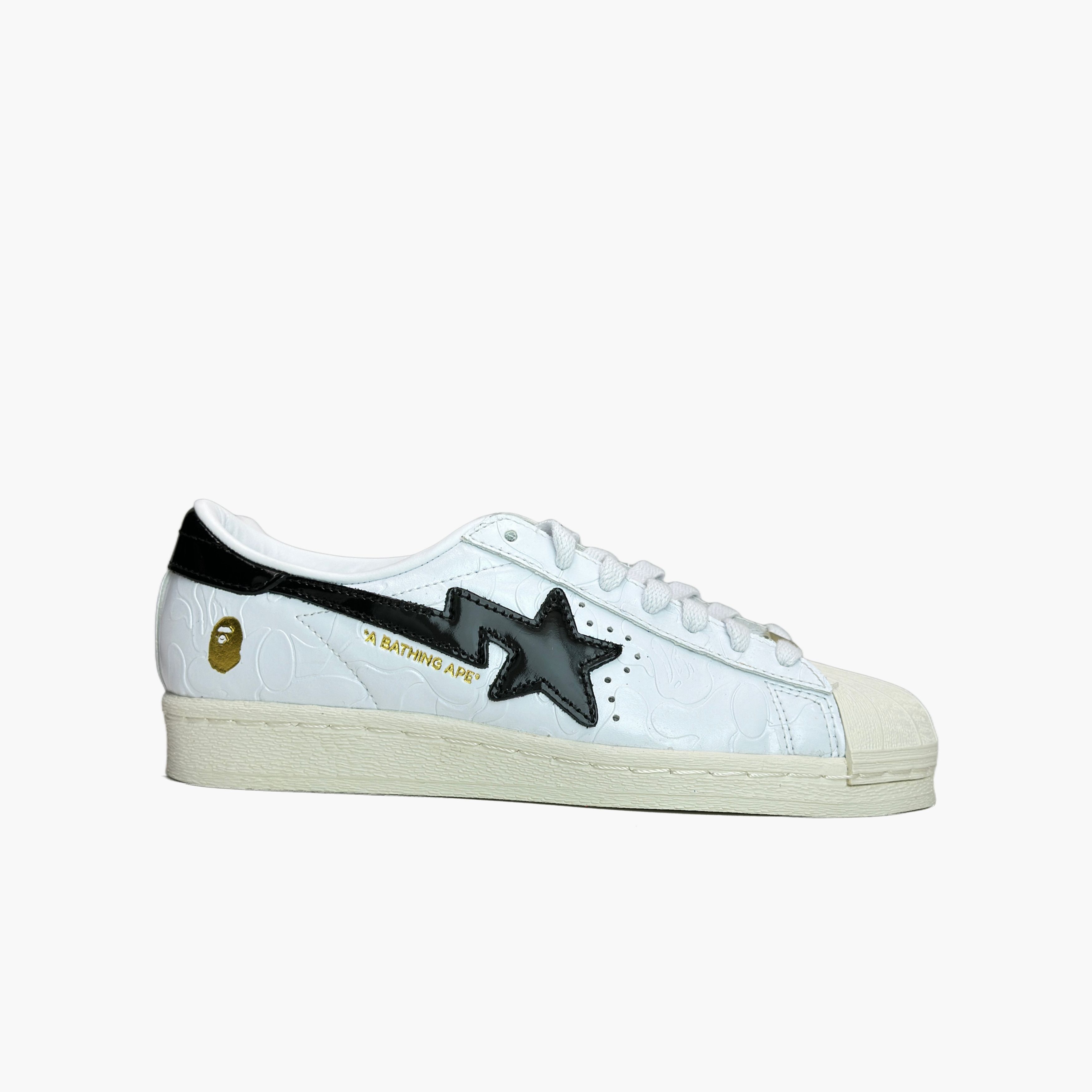 Bape BAPE x Adidas Superstar Sneakers Size 5.5 Size US 5.5 / EU 38 - 4 Thumbnail