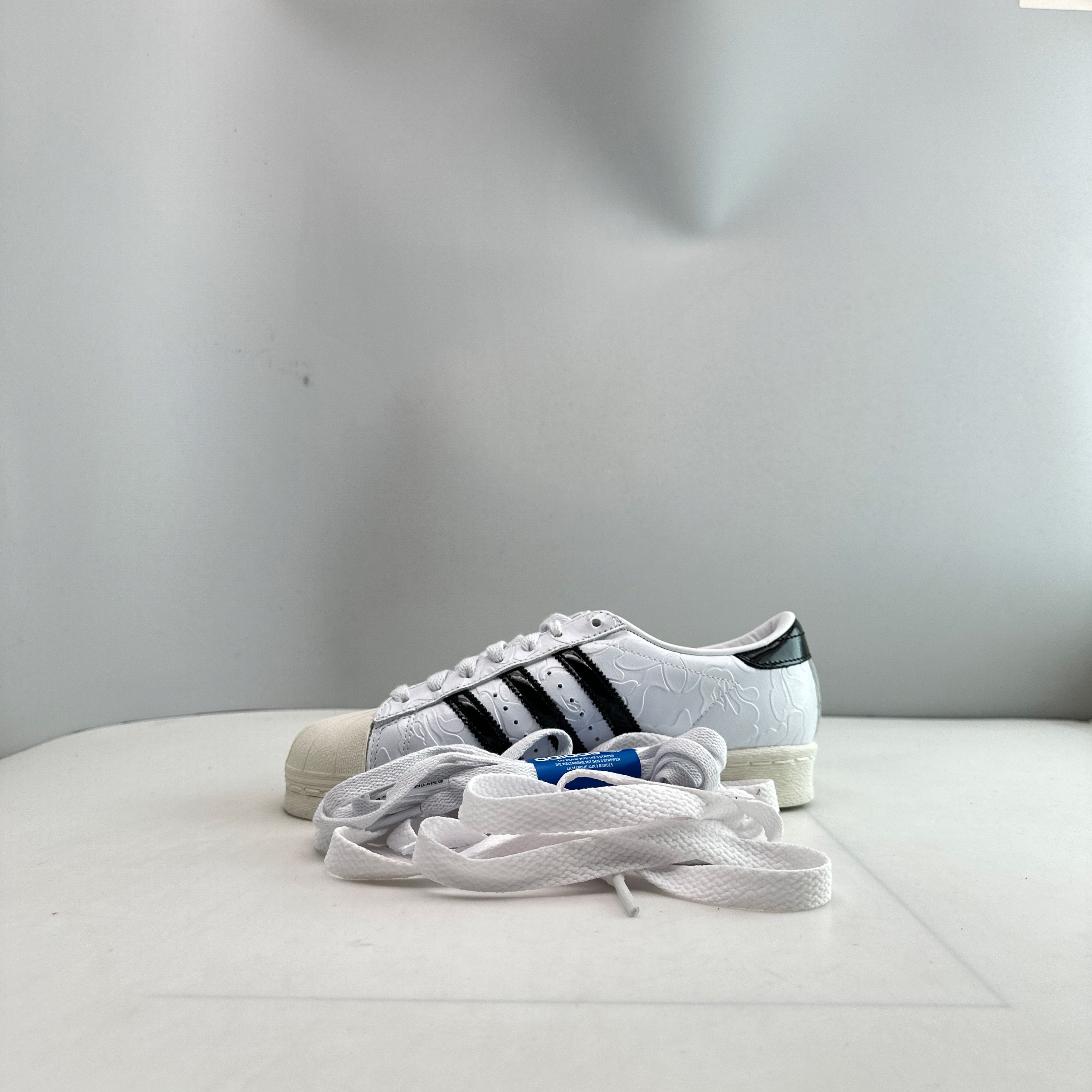 Bape BAPE x Adidas Superstar Sneakers Size 5.5 Size US 5.5 / EU 38 - 10 Thumbnail