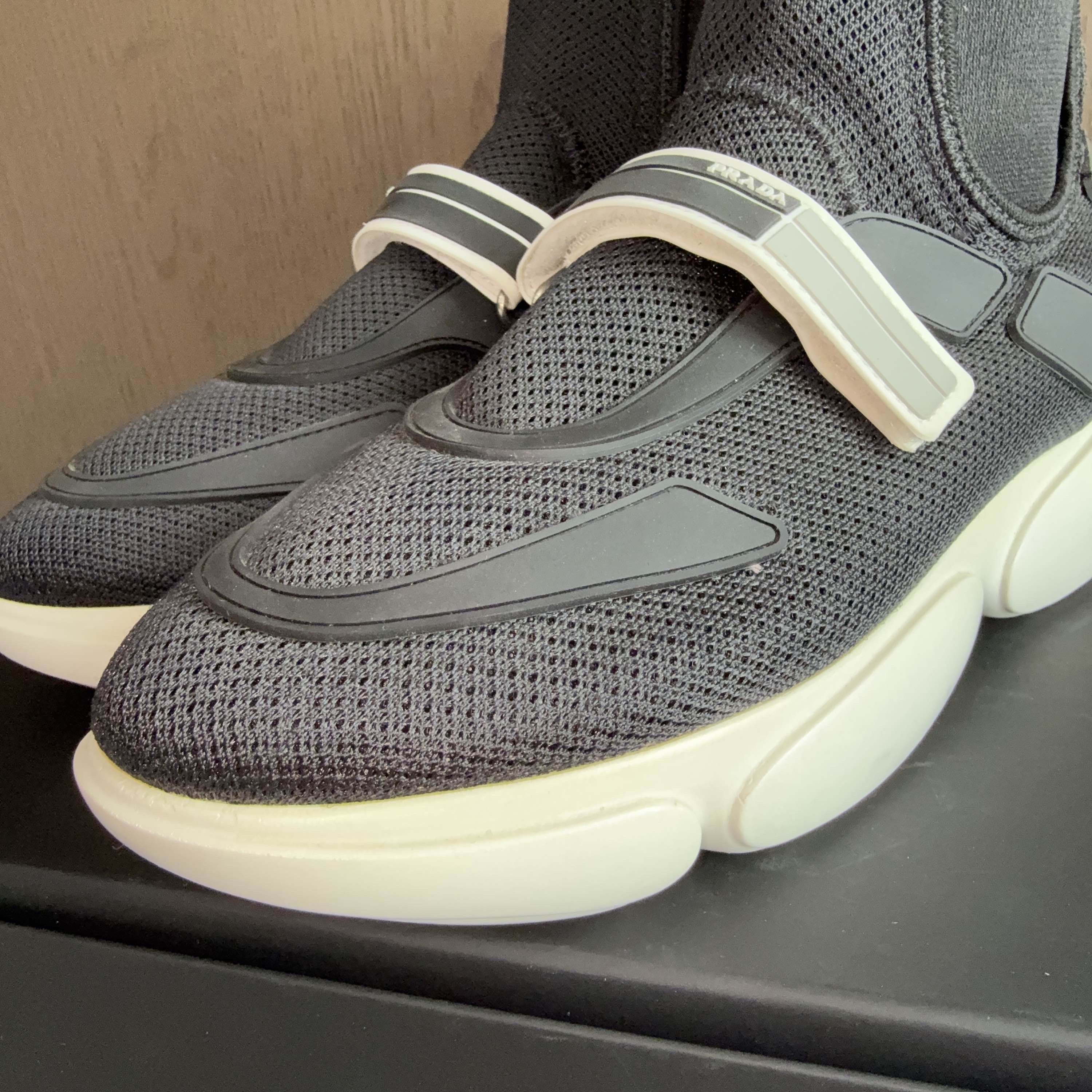 Prada Prada Cloudbust High-Top Sneakers Size 37.5 Size US 7.5 / IT 37.5 - 10 Thumbnail
