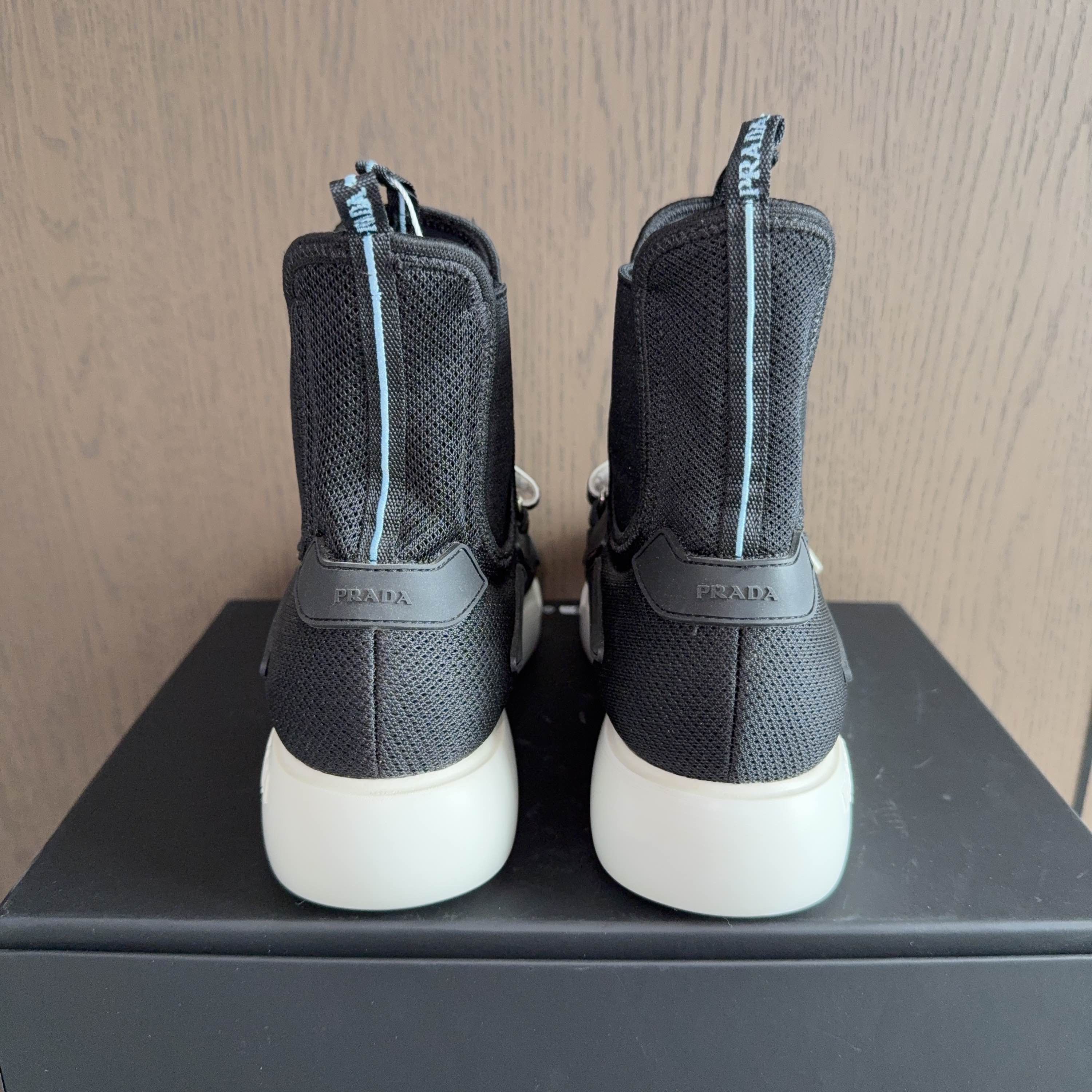 Prada Prada Cloudbust High-Top Sneakers Size 37.5 Size US 7.5 / IT 37.5 - 3 Thumbnail