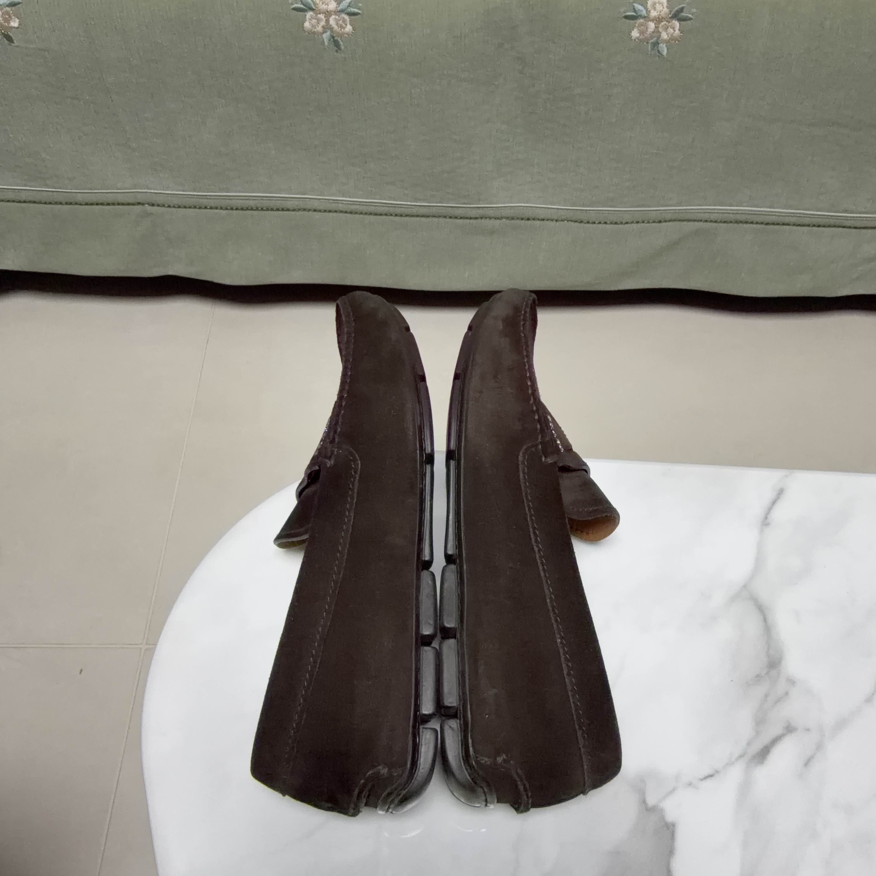Prada Prada Suede Loafers Size US 9 / EU 42 Size US 9 / EU 42 - 7 Thumbnail
