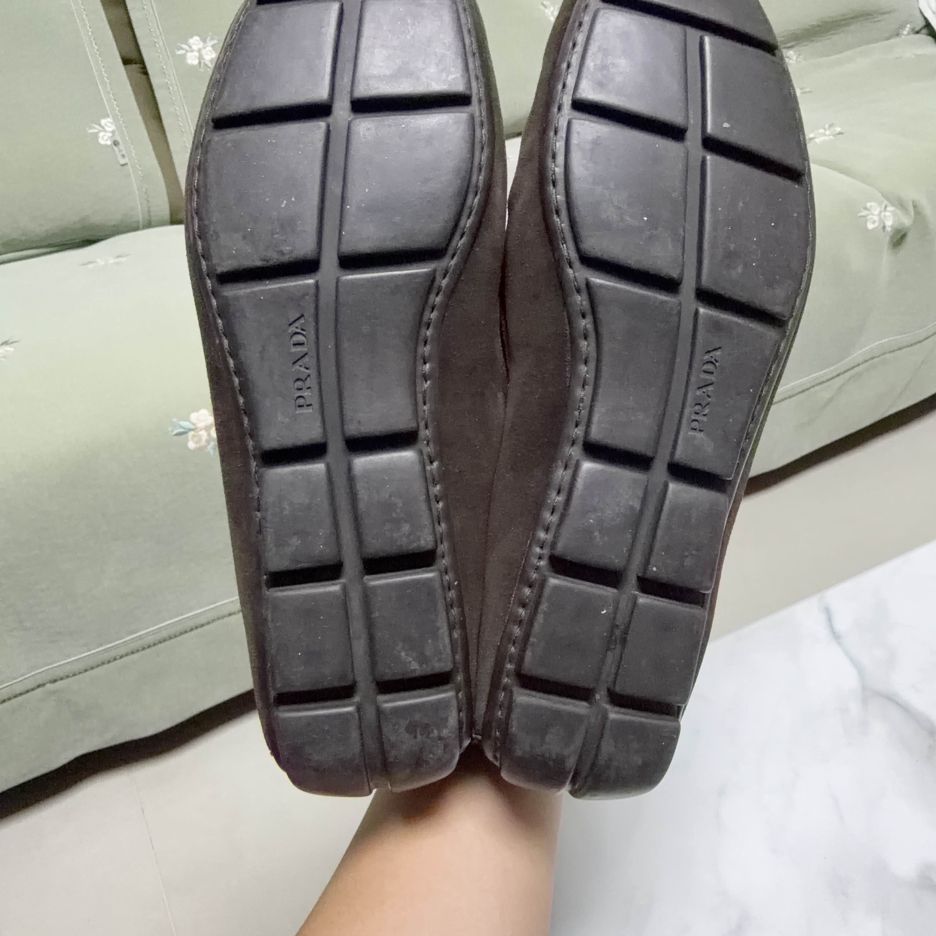 Prada Prada Suede Loafers Size US 9 / EU 42 Size US 9 / EU 42 - 8 Thumbnail