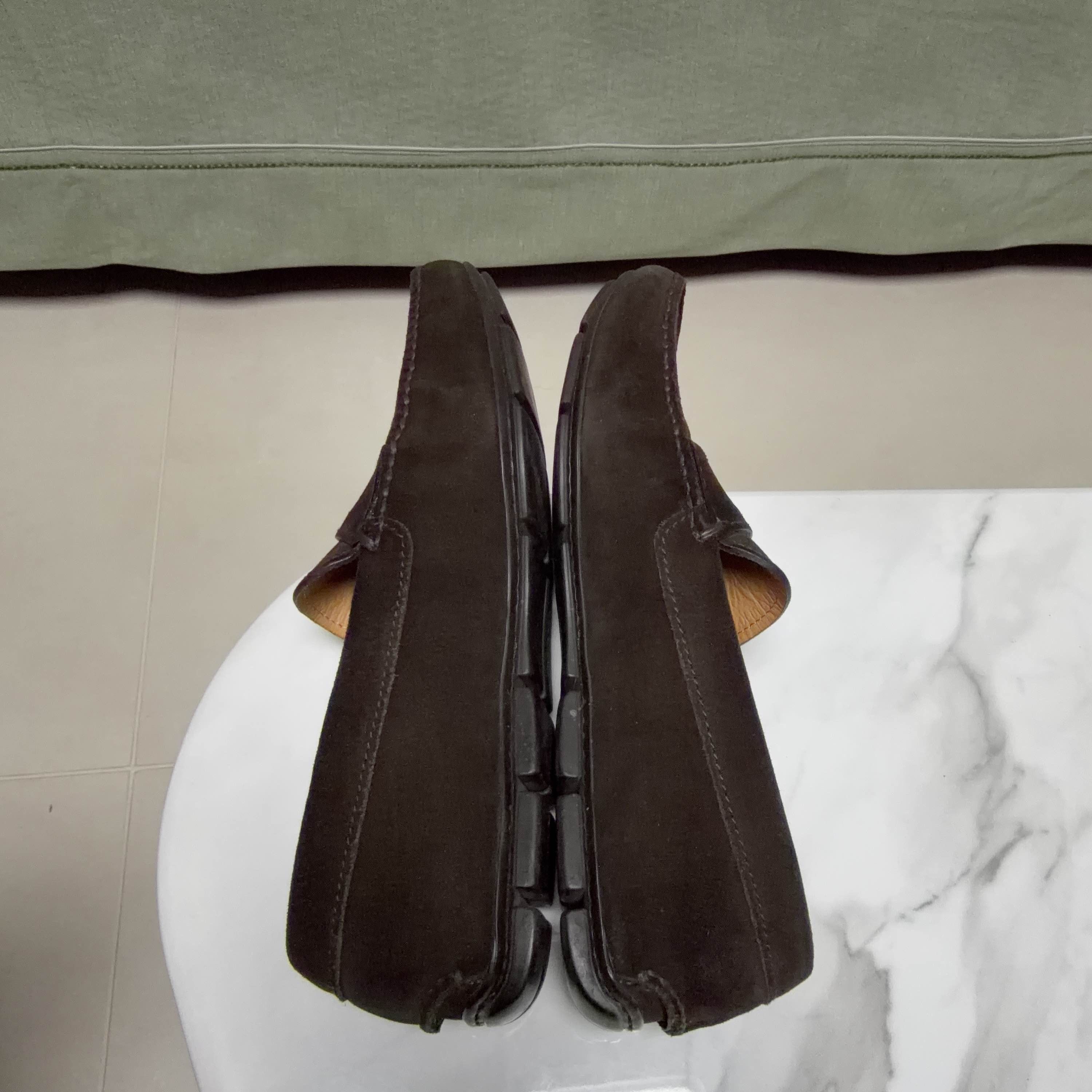 Prada Prada Suede Loafers Size US 9 / EU 42 Size US 9 / EU 42 - 6 Thumbnail