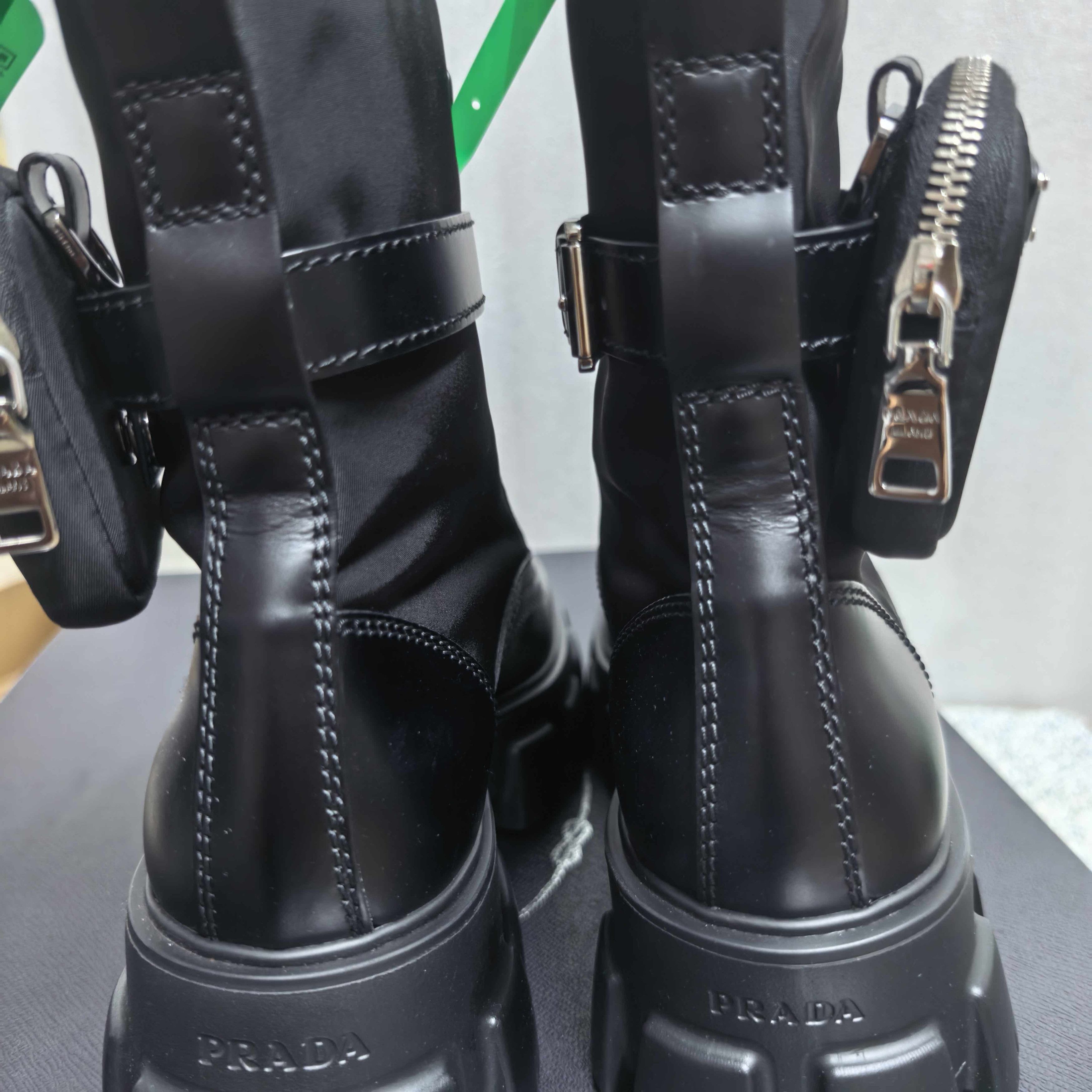 Prada Prada Monolith Pouch Ankle Boots Size 9 Size US 9 / EU 42 - 7 Thumbnail