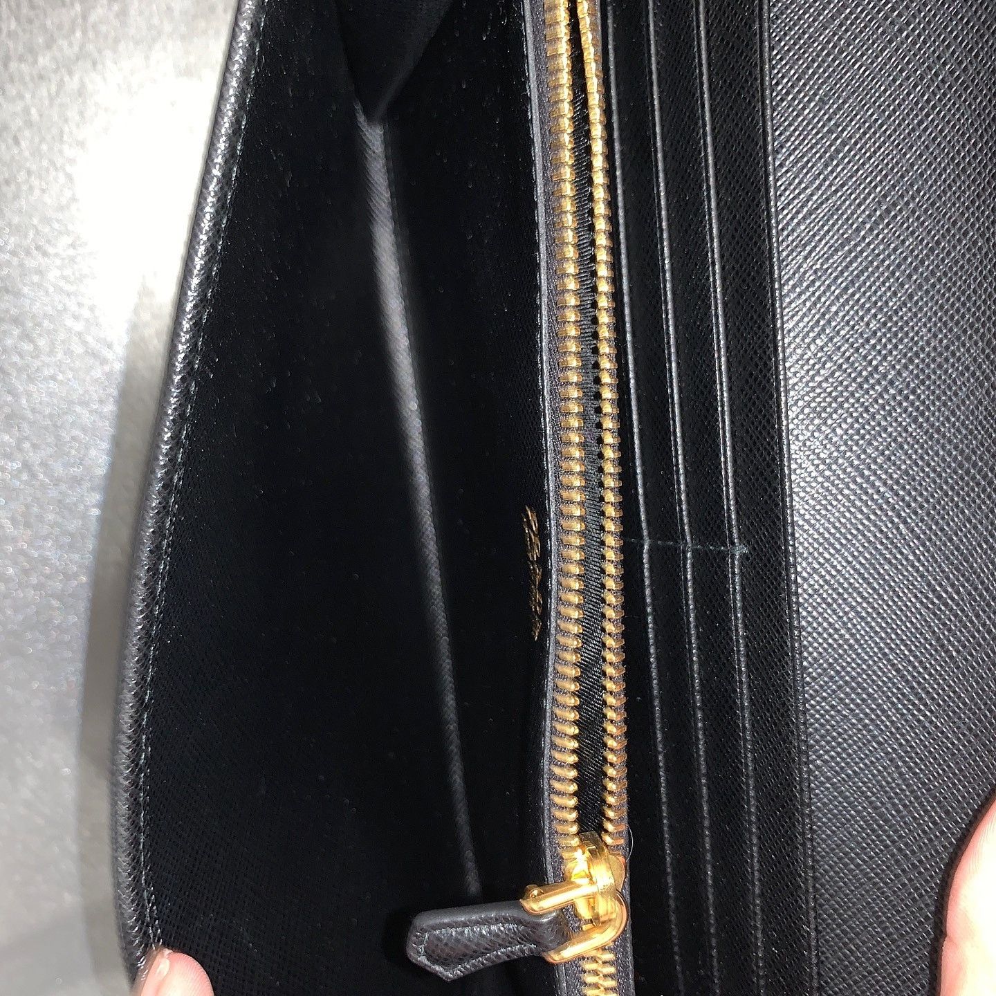 Prada Prada Saffiano Leather Flap Wallet Size ONE SIZE - 5 Thumbnail