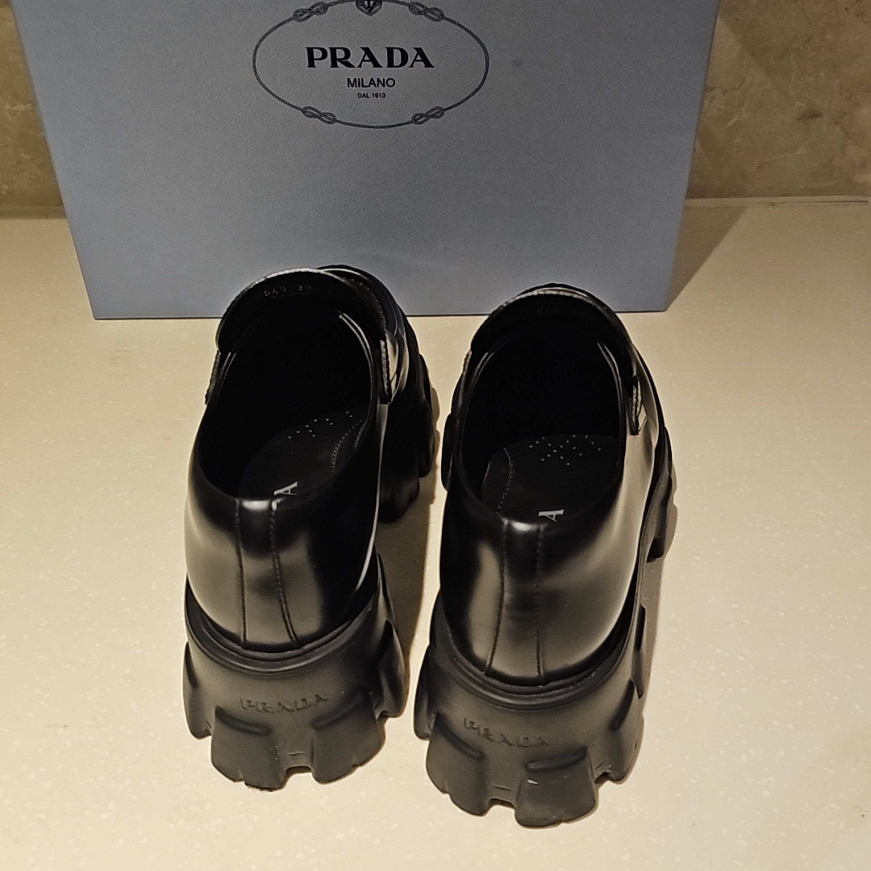 Prada Prada Monolith Platform Loafers Size 38 Size US 8 / IT 38 - 3 Thumbnail