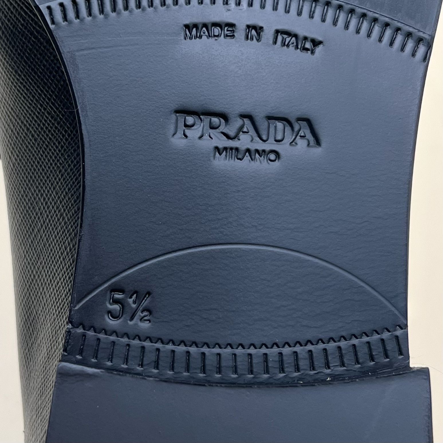 Prada Prada Saffiano Leather Logo Plaque Loafers US 6.5 Size US 6 / EU 39 - 5 Thumbnail