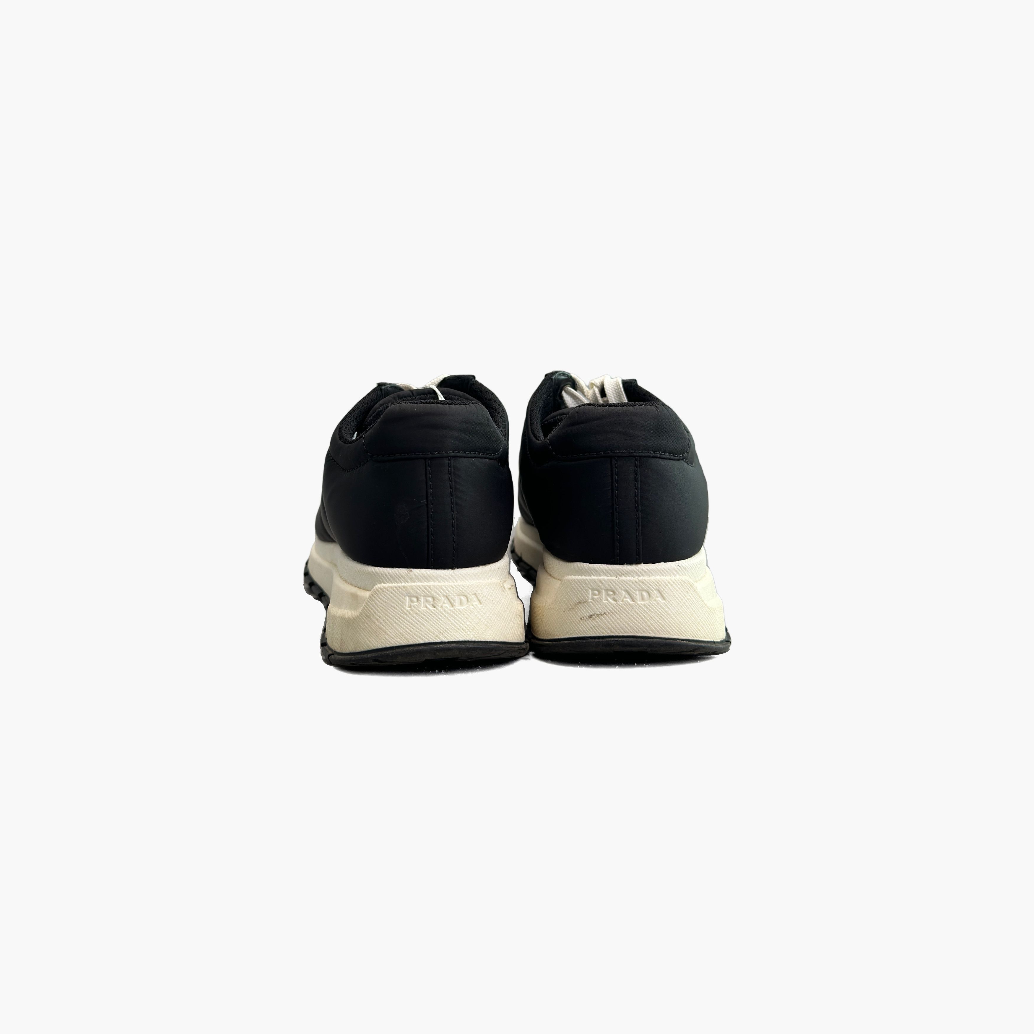 Prada Prada Black Low-Top Sneakers Size 36.5 Size US 6.5 / IT 36.5 - 6 Thumbnail