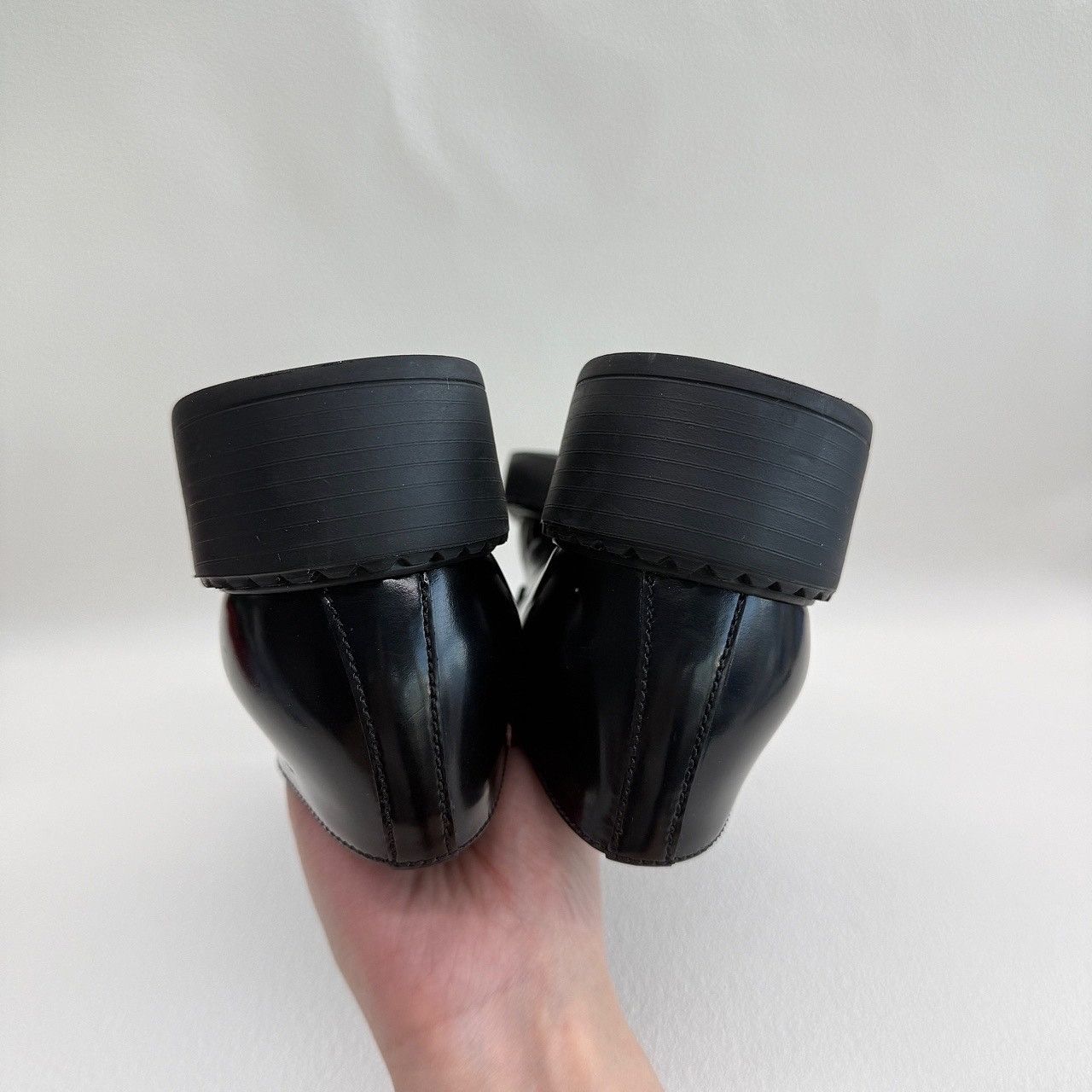 Prada Prada Chocolate Leather Loafers Size 35 Size US 5 / IT 35 - 9 Thumbnail