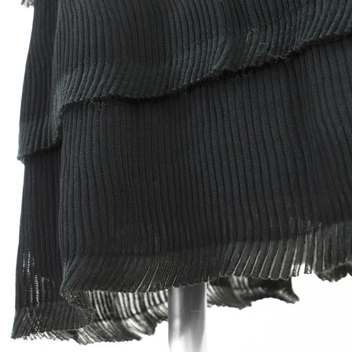 Chanel Chanel Chanel Rib Knit Tulle Pleated Dress Textile Dresses P30389 DUTY FREE for USA Size ONE SIZE - 5 Thumbnail