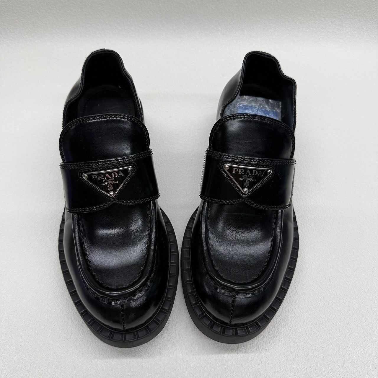 Prada Prada Chocolate Leather Loafers Size 36 Size US 6 / IT 36 - 10 Thumbnail