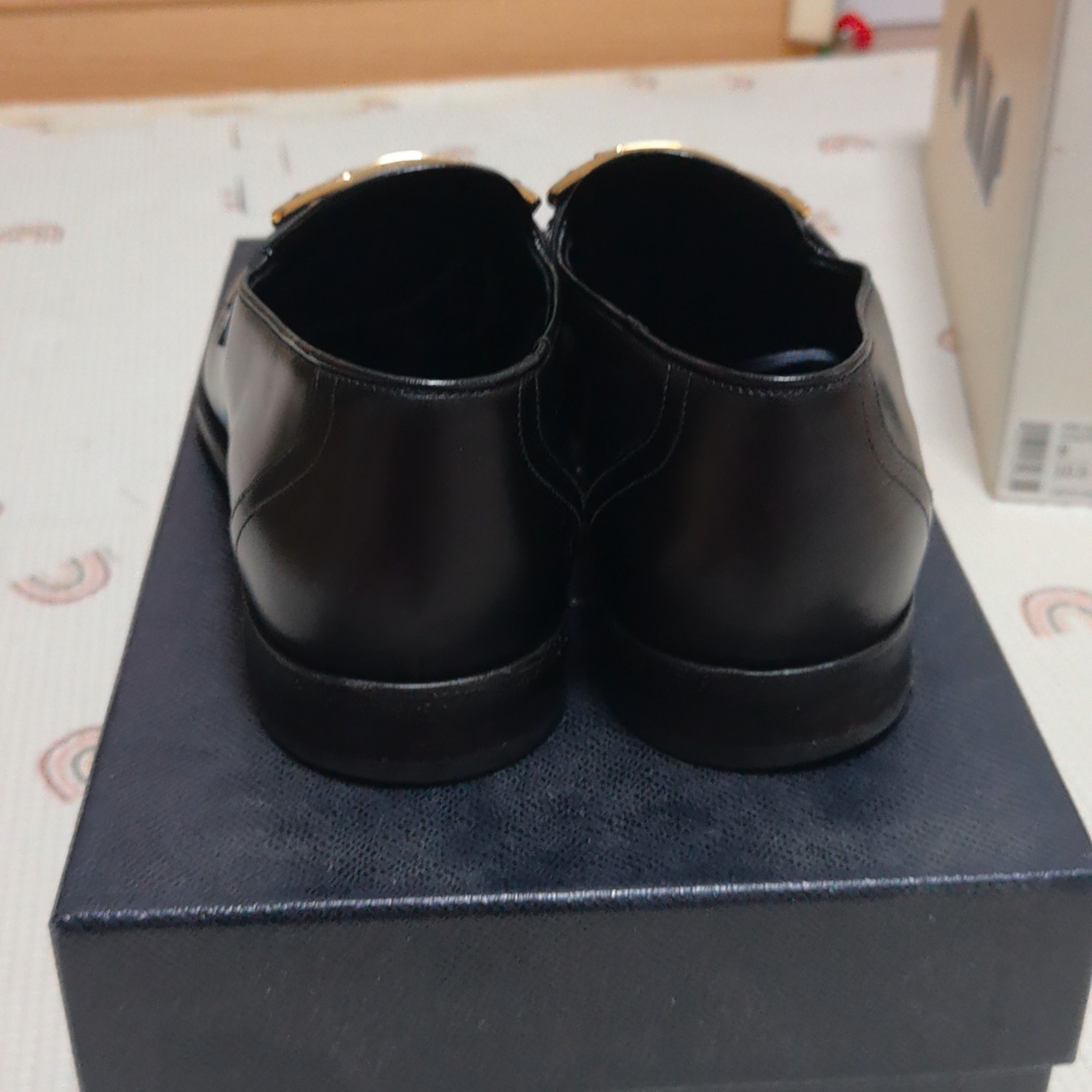 Prada Prada Metal Buckle Leather Loafers US 8.5 Size US 8 / EU 41 - 3 Thumbnail