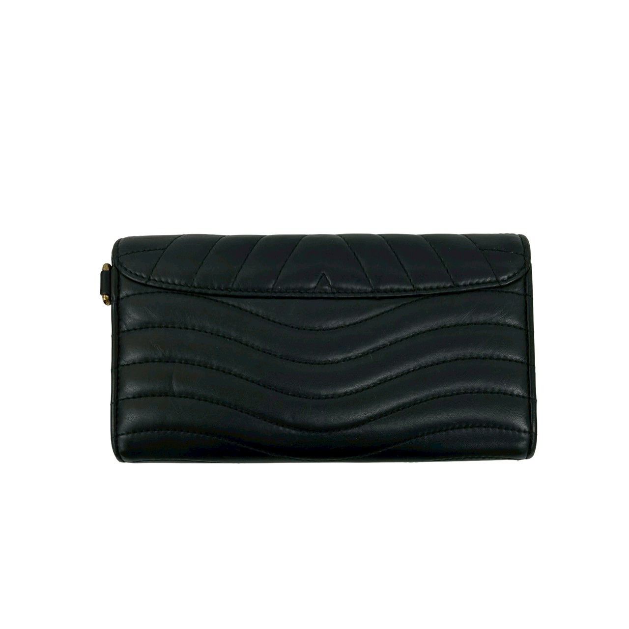 Louis Vuitton Louis Vuitton Louis Vuitton New Wave Leather Wallet Leather Long Wallet DUTY FREE for USA Size ONE SIZE - 3 Thumbnail