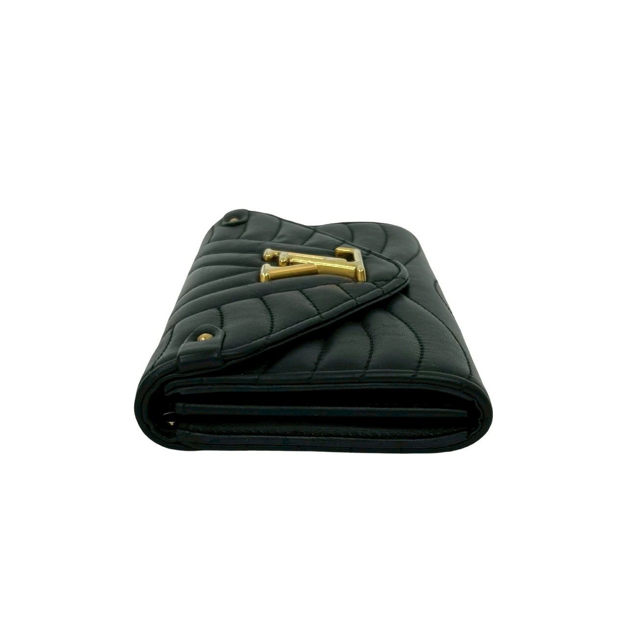 Louis Vuitton Louis Vuitton Louis Vuitton New Wave Leather Wallet Leather Long Wallet DUTY FREE for USA Size ONE SIZE - 5 Thumbnail