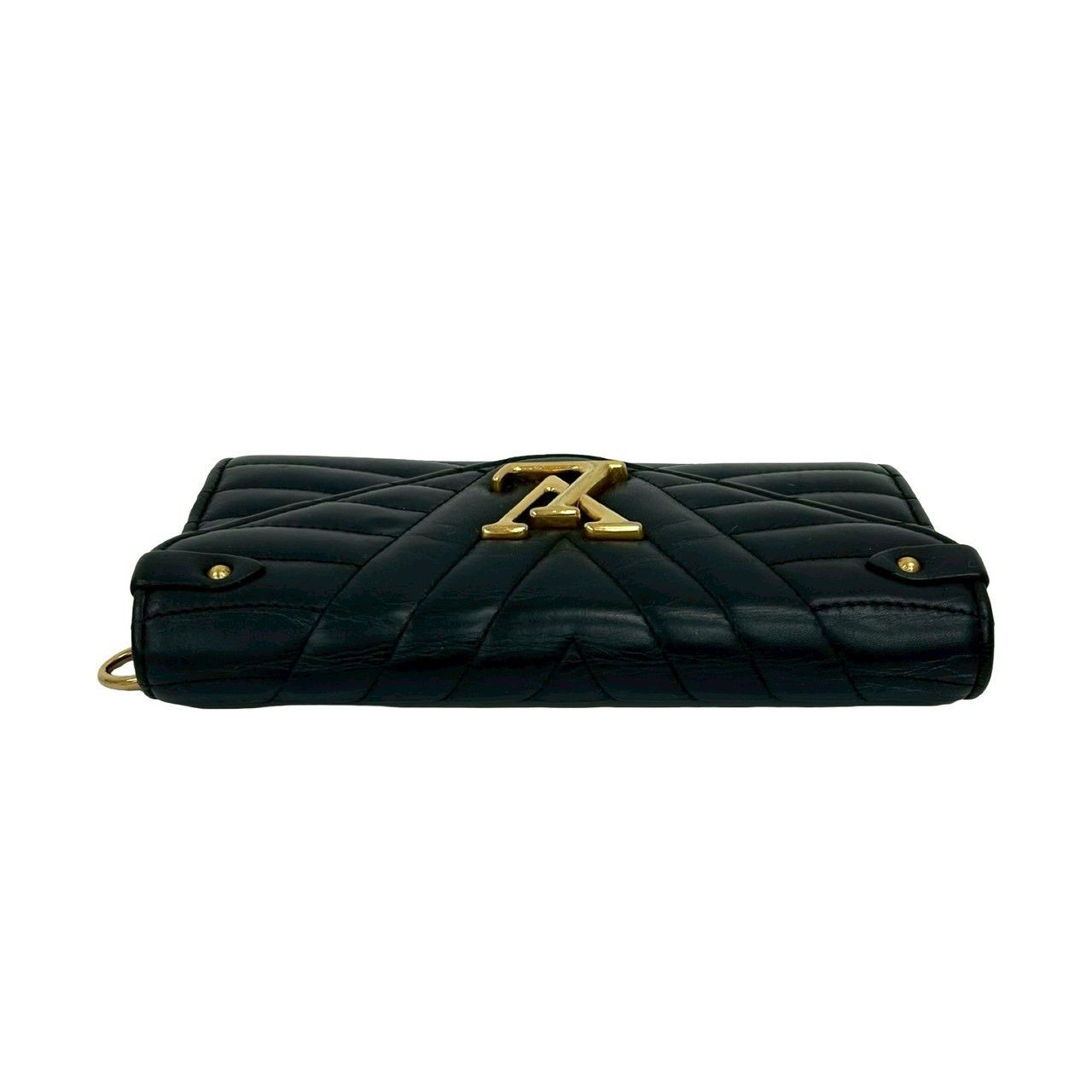 Louis Vuitton Louis Vuitton Louis Vuitton New Wave Leather Wallet Leather Long Wallet DUTY FREE for USA Size ONE SIZE - 4 Thumbnail