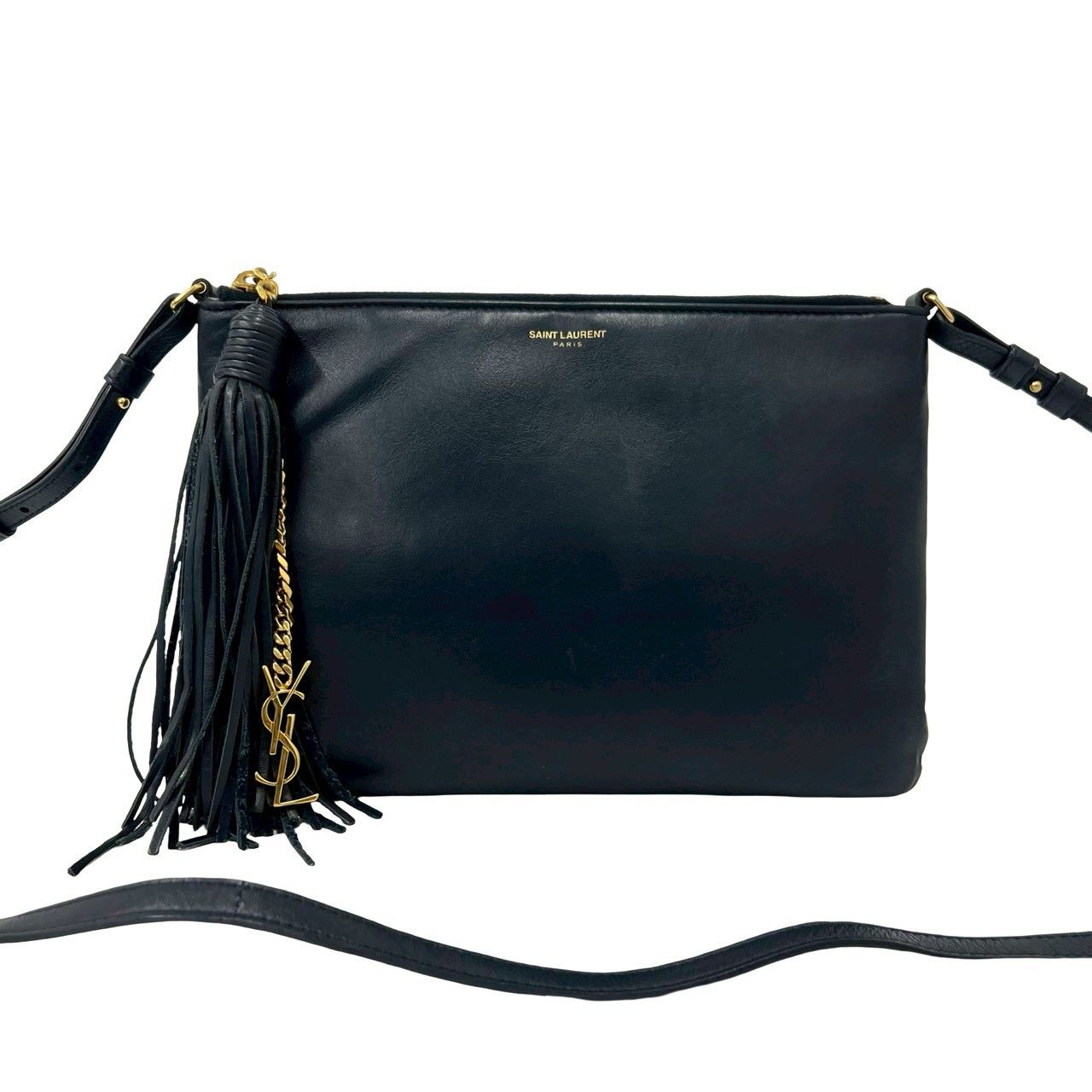 Yves Saint Laurent Yves Saint Laurent Saint Laurent Paris Leather Shoulder Bag Leather Shoulder Bag DUTY FREE for USA Size ONE SIZE - 2 Thumbnail
