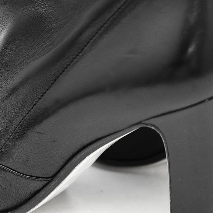 Chanel Chanel Chanel Lambskin Patent Leather High Heel Boots Leather Shoes DUTY FREE for USA Size ONE SIZE - 11 Thumbnail