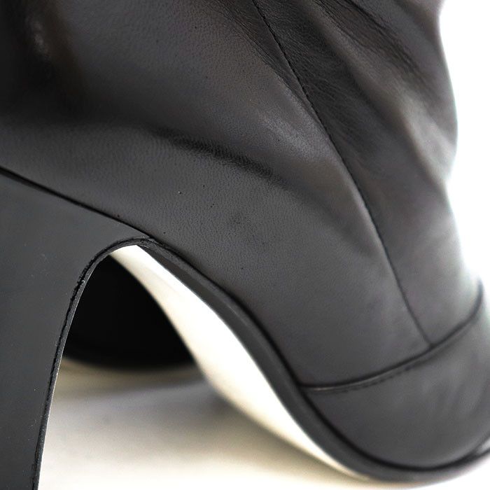 Chanel Chanel Chanel Lambskin Patent Leather High Heel Boots Leather Shoes DUTY FREE for USA Size ONE SIZE - 14 Thumbnail