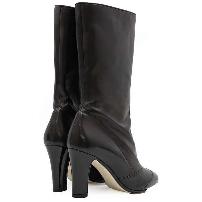 Chanel Chanel Chanel Lambskin Patent Leather High Heel Boots Leather Shoes DUTY FREE for USA Size ONE SIZE - 13 Thumbnail