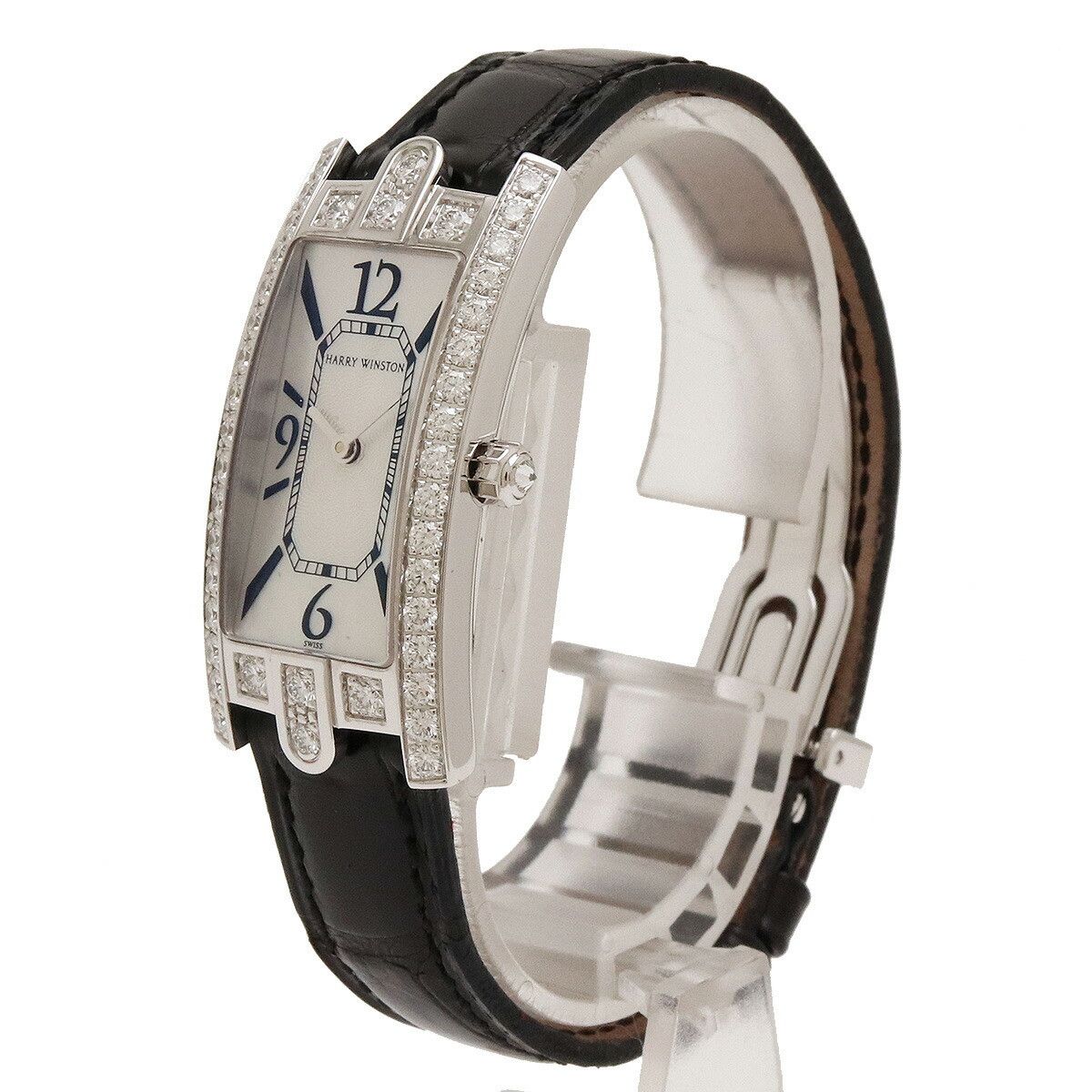 Harry Winston Harry Winston Harry Winston Avenue C Mini Au750 Diamond Quartz Precious Metal Quartz AVCQHM19WW018 DUTY FREE for USA Size ONE SIZE - 2 Thumbnail