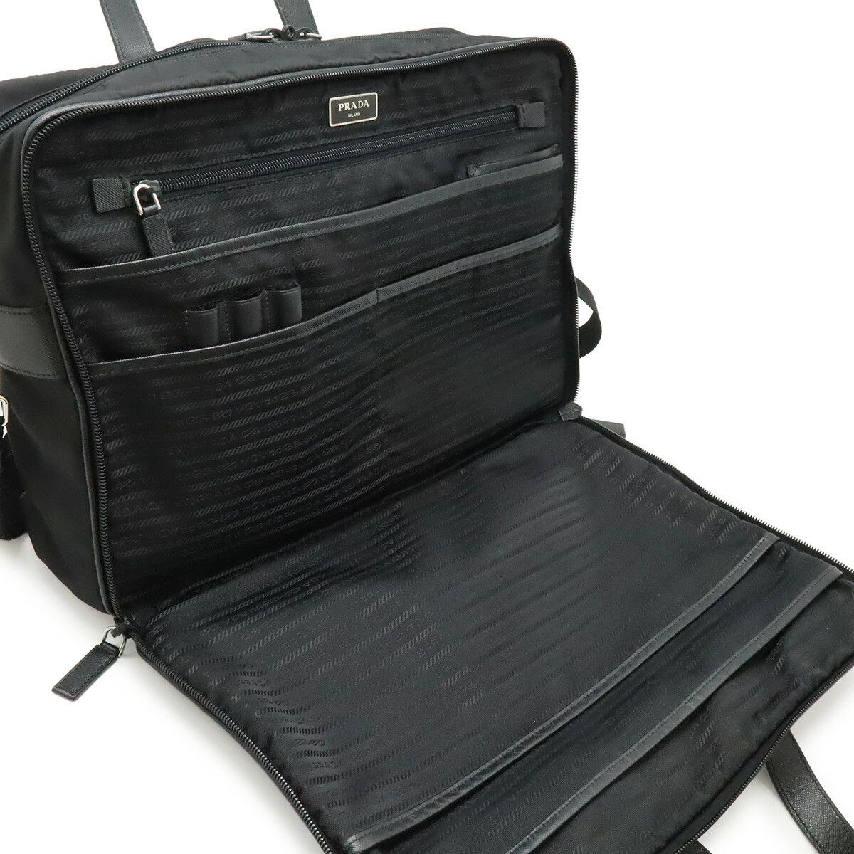 Prada Prada Prada Nylon Briefcase Textile Business Bag V407S DUTY FREE for USA Size ONE SIZE - 6 Thumbnail