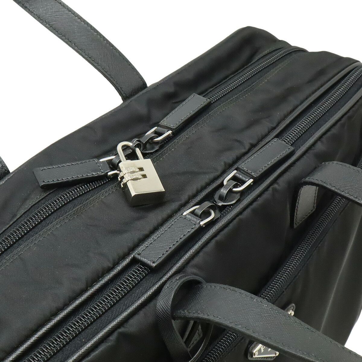 Prada Prada Prada Nylon Briefcase Textile Business Bag V407S DUTY FREE for USA Size ONE SIZE - 5 Thumbnail