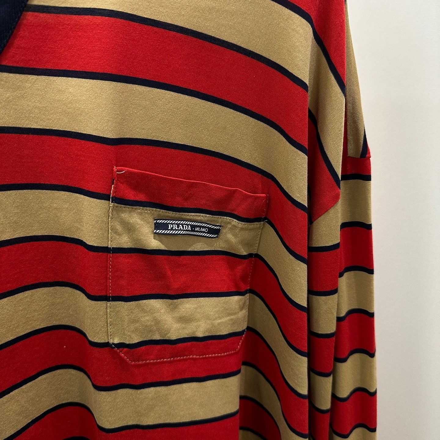 Prada Prada Striped Long Sleeve T-Shirt Size 38 Size XS / US 0-2 / IT 36-38 - 6 Thumbnail