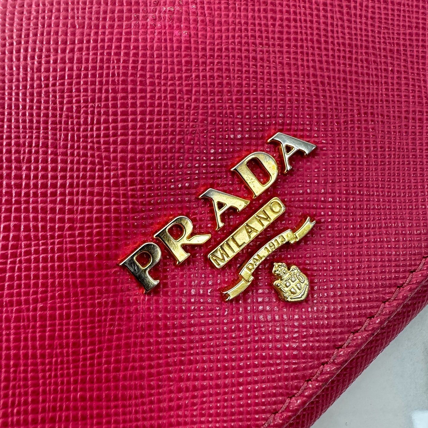 Prada Prada Saffiano Leather Chain Wallet One Size Size ONE SIZE - 11 Thumbnail