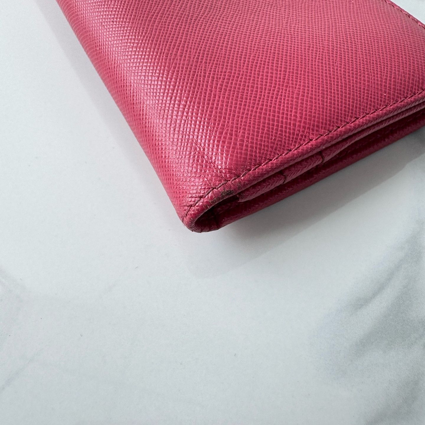 Prada Prada Saffiano Leather Chain Wallet One Size Size ONE SIZE - 17 Thumbnail