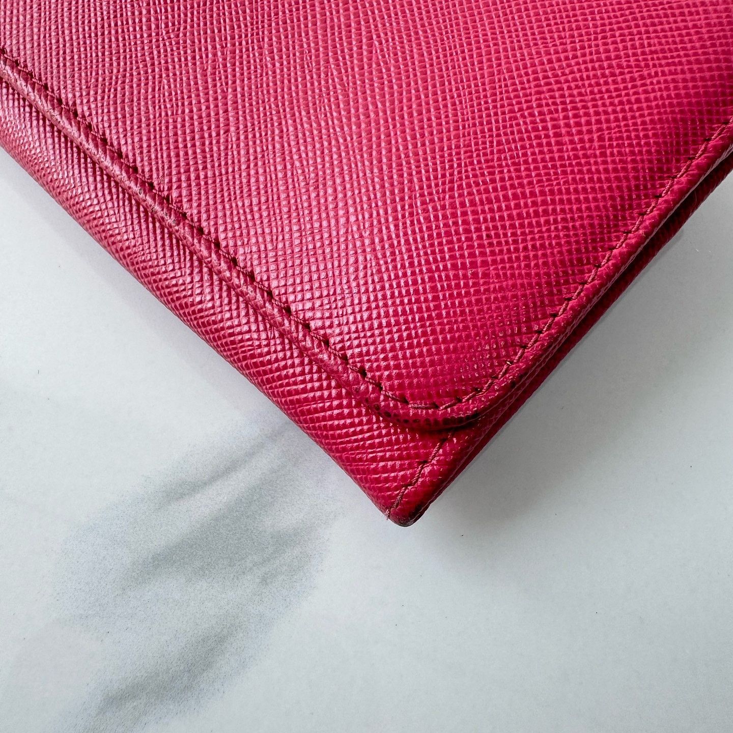 Prada Prada Saffiano Leather Chain Wallet One Size Size ONE SIZE - 15 Thumbnail