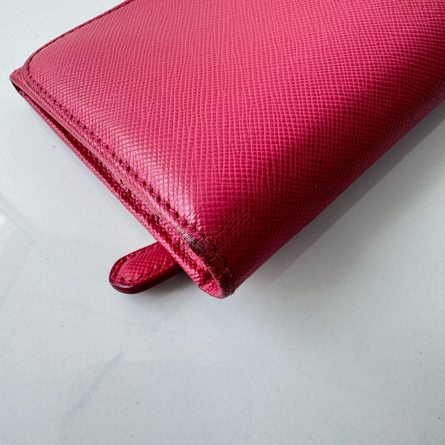 Prada Prada Saffiano Leather Chain Wallet One Size Size ONE SIZE - 16 Thumbnail
