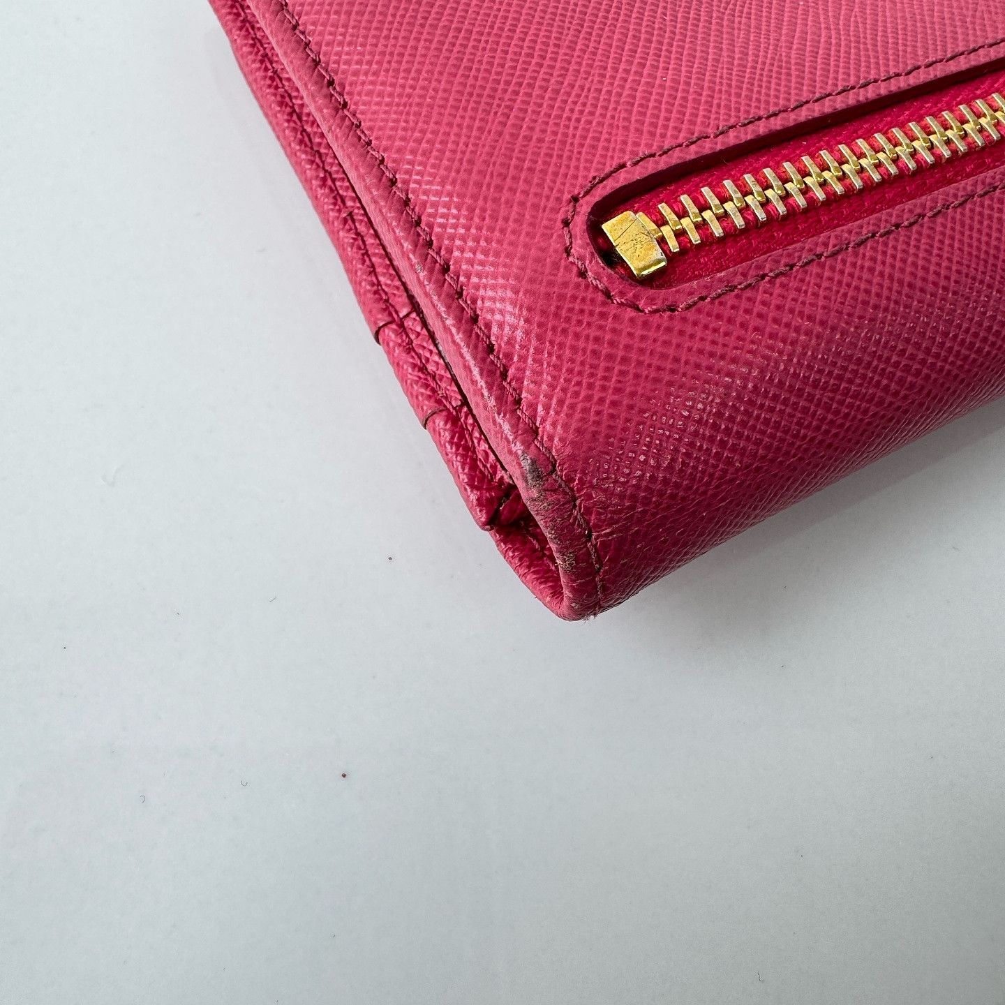 Prada Prada Saffiano Leather Chain Wallet One Size Size ONE SIZE - 18 Thumbnail