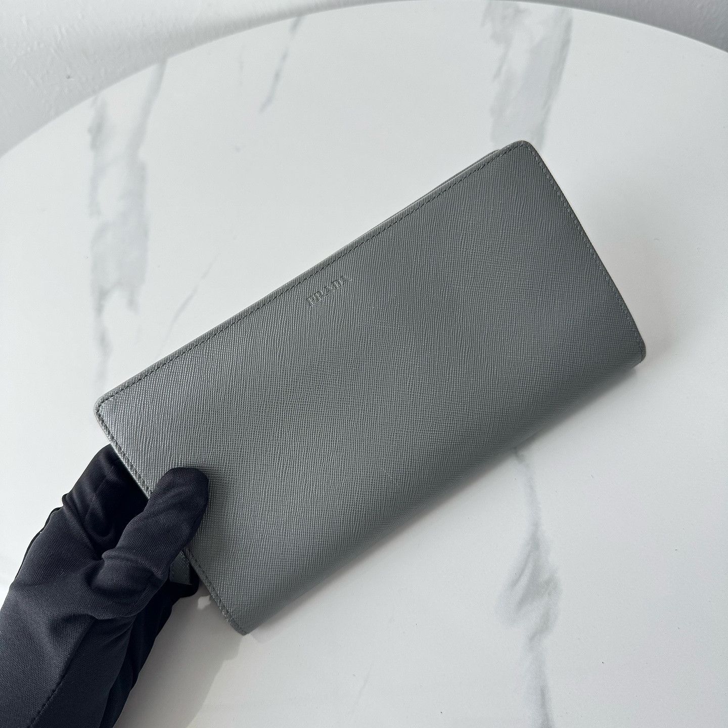 Prada Prada Saffiano Leather Long Wallet ONE SIZE Size ONE SIZE - 6 Thumbnail