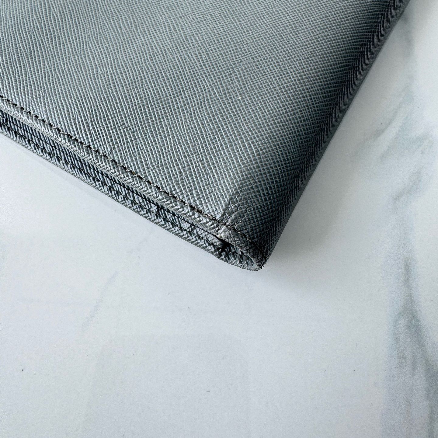 Prada Prada Saffiano Leather Long Wallet ONE SIZE Size ONE SIZE - 16 Thumbnail
