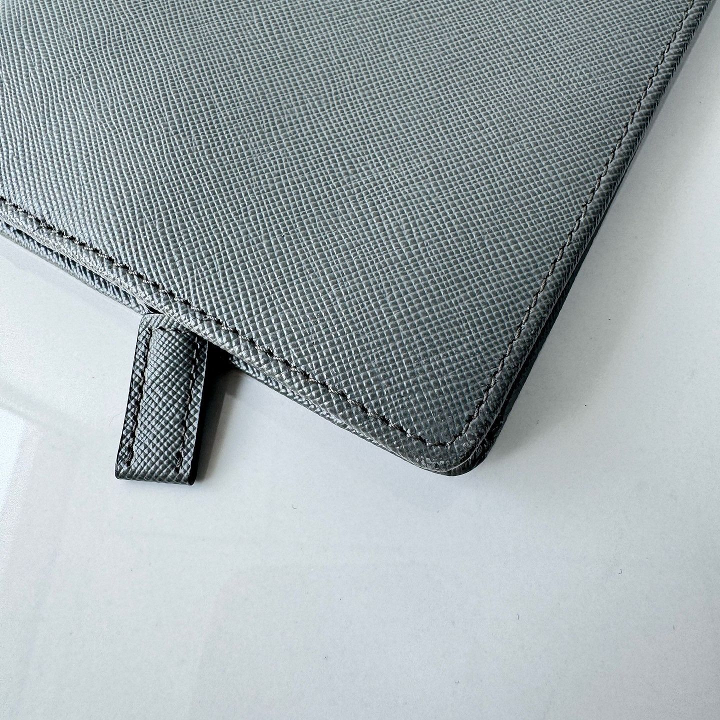 Prada Prada Saffiano Leather Long Wallet ONE SIZE Size ONE SIZE - 18 Thumbnail