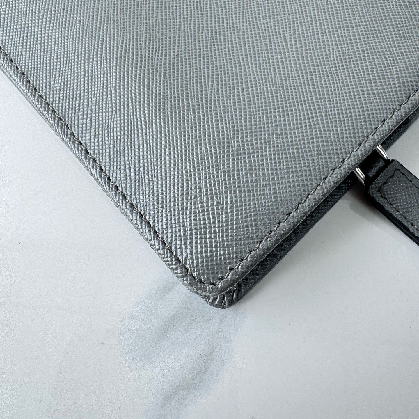 Prada Prada Saffiano Leather Long Wallet ONE SIZE Size ONE SIZE - 14 Thumbnail