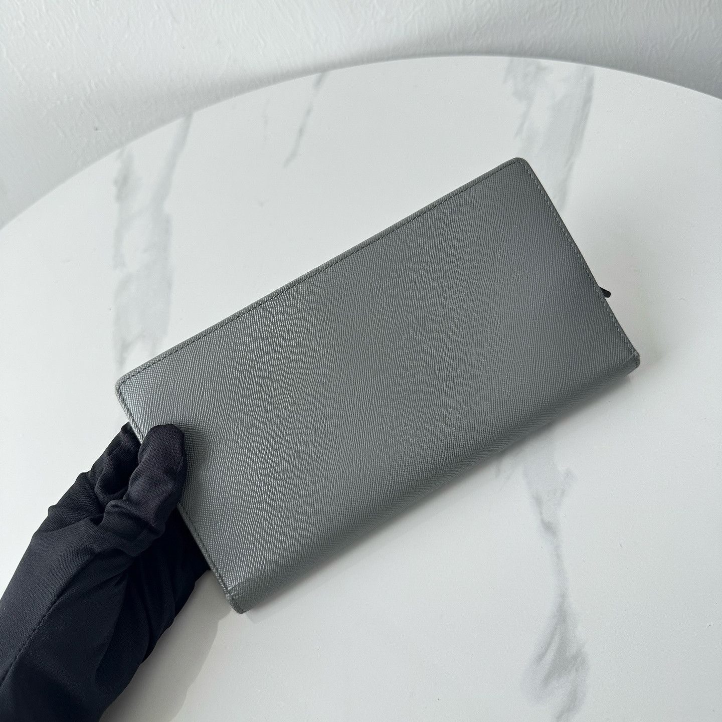 Prada Prada Saffiano Leather Long Wallet ONE SIZE Size ONE SIZE - 3 Thumbnail