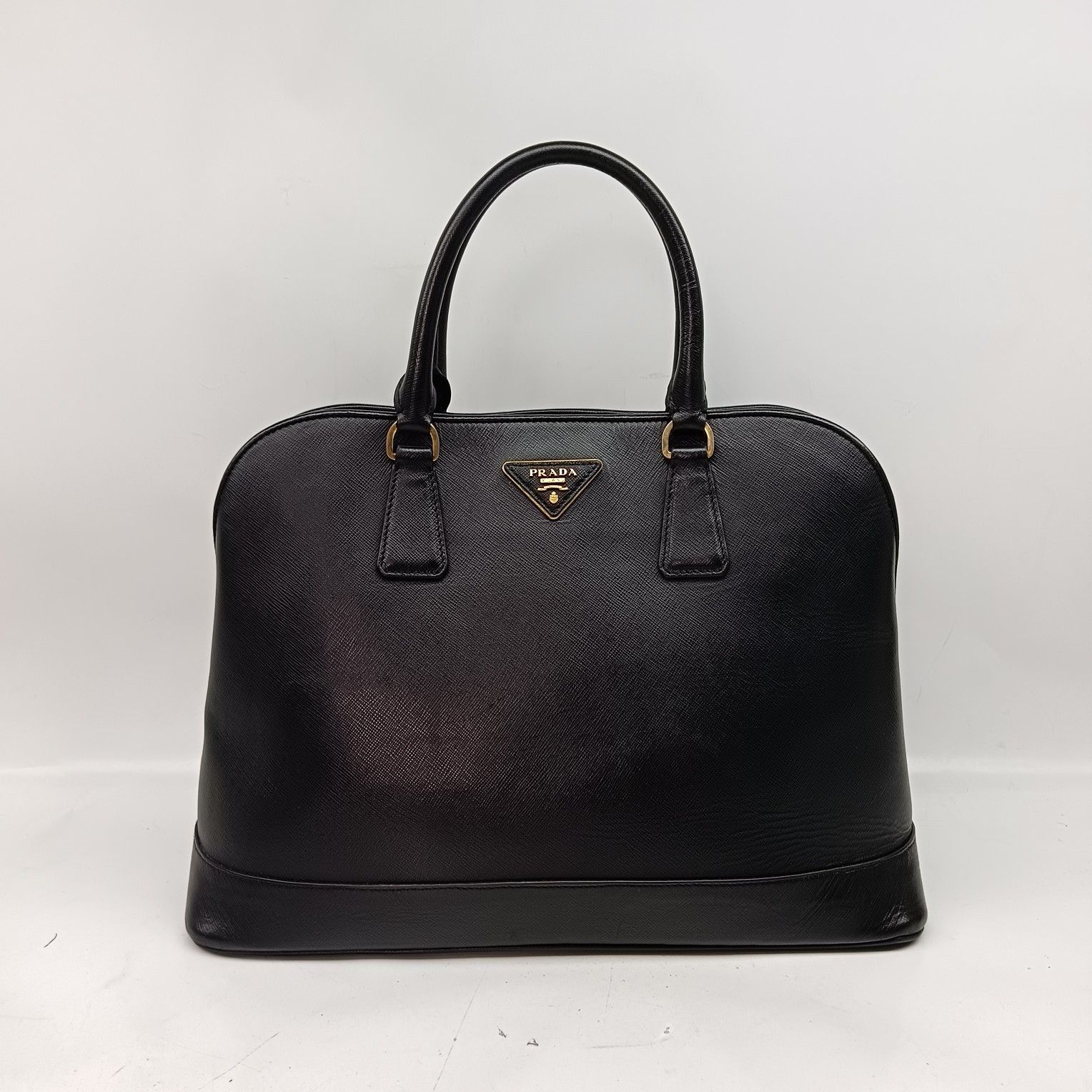 Prada Prada Saffiano Leather Handle Bag Size ONE SIZE - 2 Thumbnail