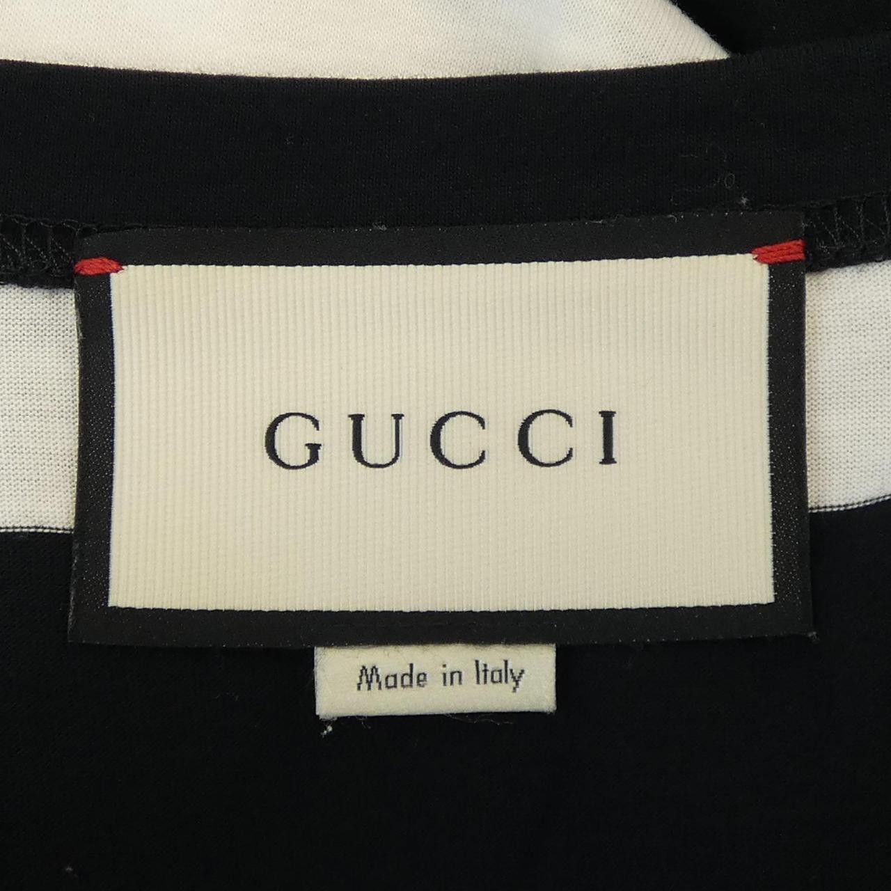 Gucci Gucci Gucci Cotton T Shirt Textile T-Shirts 430812-X5B28 DUTY FREE for USA Size ONE SIZE - 4 Thumbnail