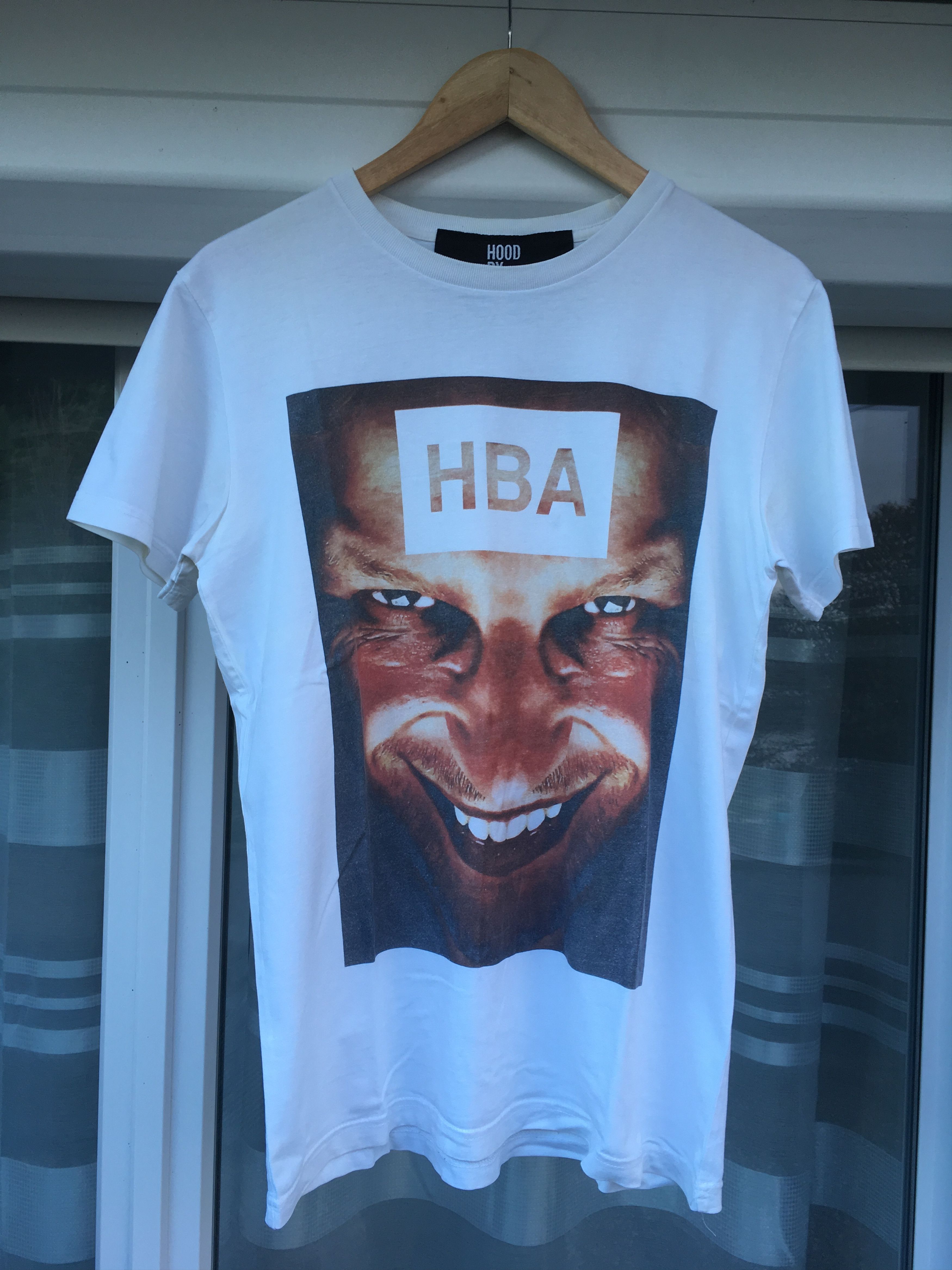 Hood By Air rare HBA (Hood by Air) Aphex Twin tee (worn by Ian