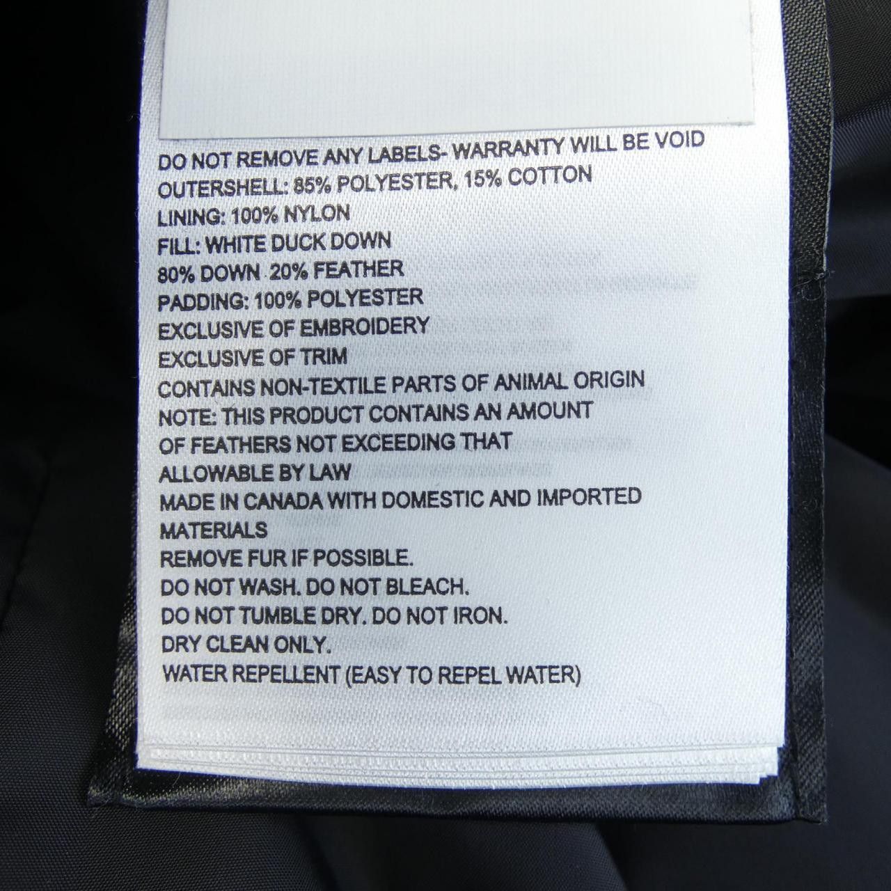 Canada Goose Canada Goose Canada Goose JASPER Down Jacket Textile Outerwear 3438JM DUTY FREE for USA Size ONE SIZE - 3 Thumbnail