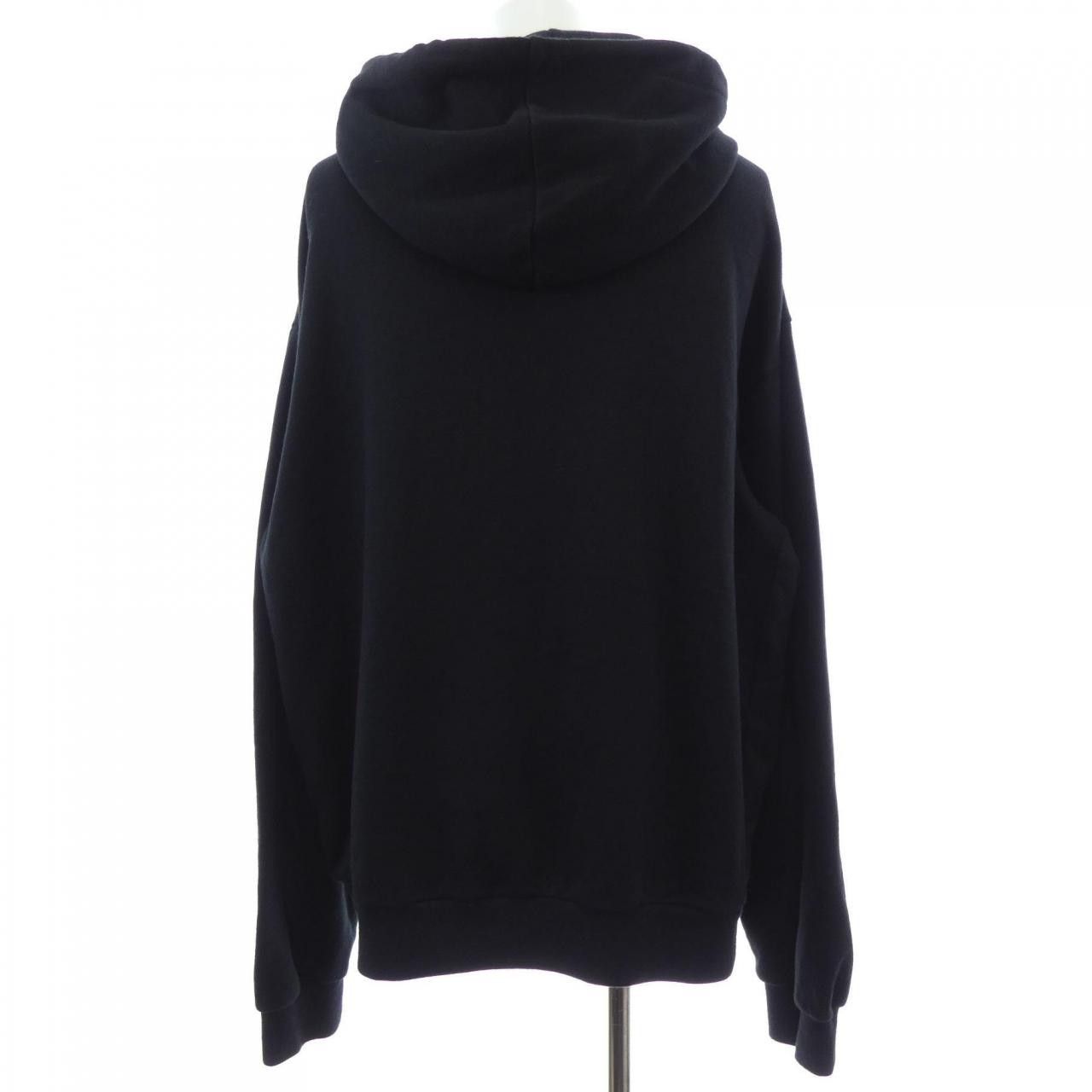 Celine Celine CELINE TRIOMPHE Cashmere Blend Hoodie Textile Sweatshirts & Hoodies 2Y36D450I DUTY FREE for USA Size ONE SIZE - 2 Thumbnail