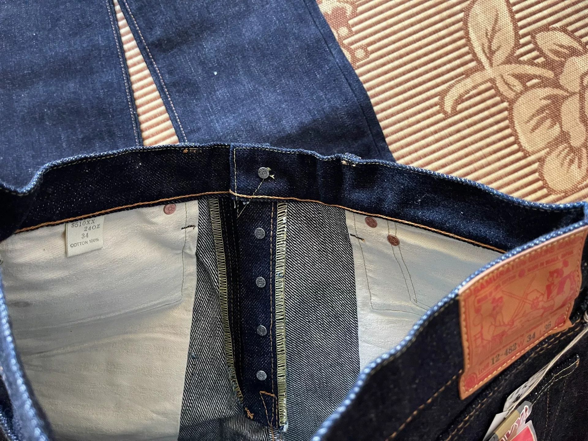 Samurai Jeans Samurai Jeans S510XX 24oz W34 Size US 34 / EU 50 - 8 Thumbnail