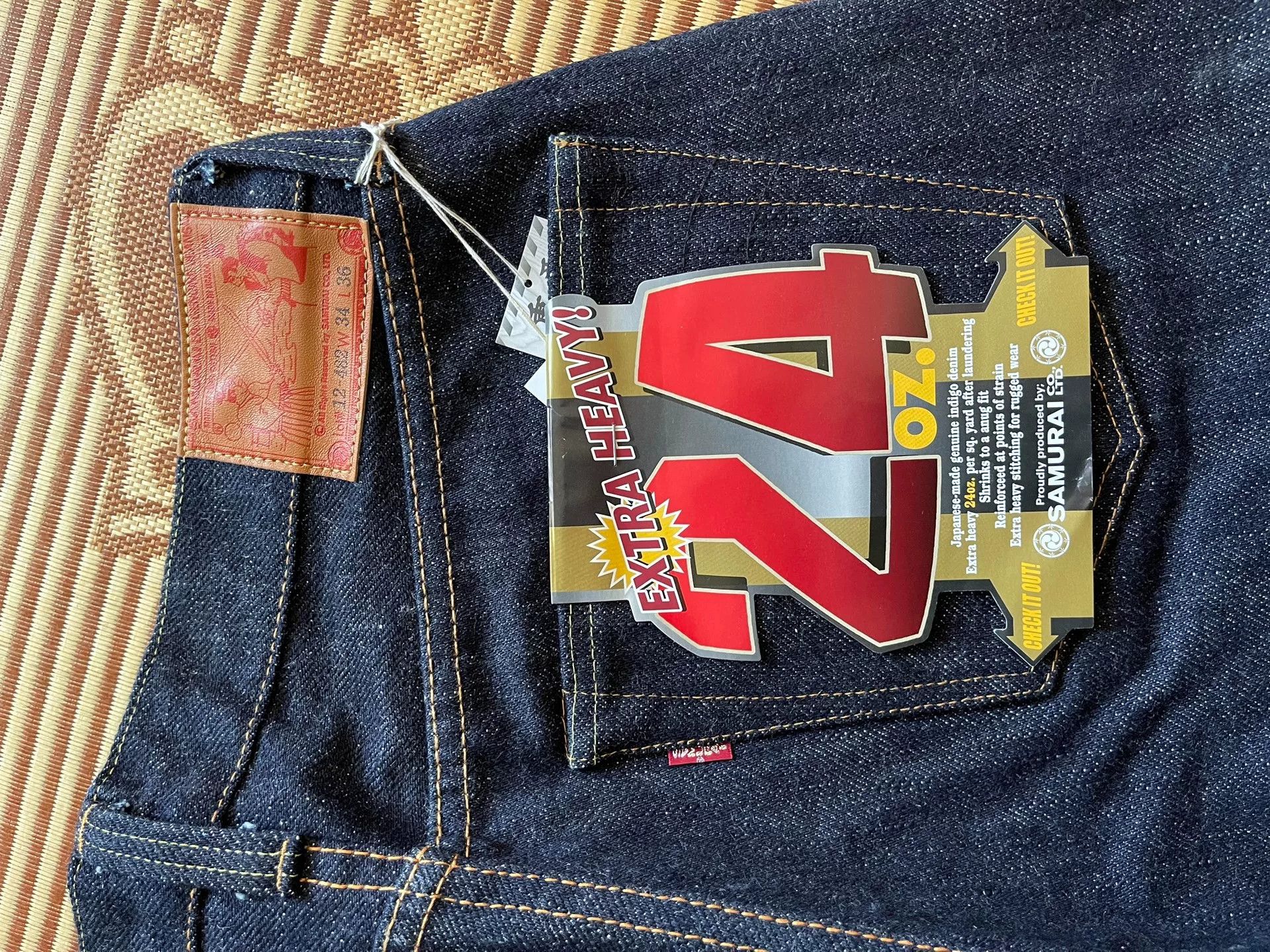 Samurai Jeans Samurai Jeans S510XX 24oz W34 Size US 34 / EU 50 - 4 Thumbnail