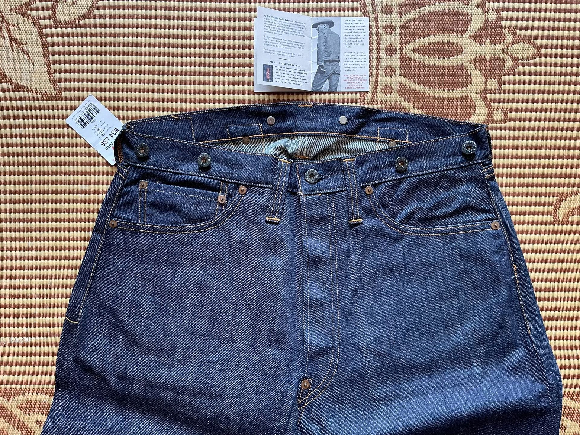 Levi's Vintage Clothing Levi's LVC 555 No.2 Jeans Size US 34 / EU 50 - 5 Thumbnail