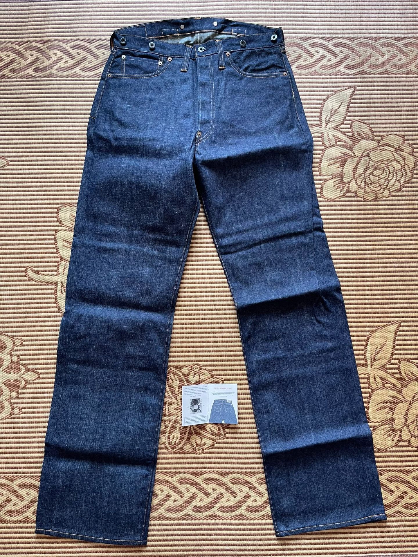 Levi's Vintage Clothing Levi's LVC 555 No.2 Jeans Size US 34 / EU 50 - 2 Thumbnail