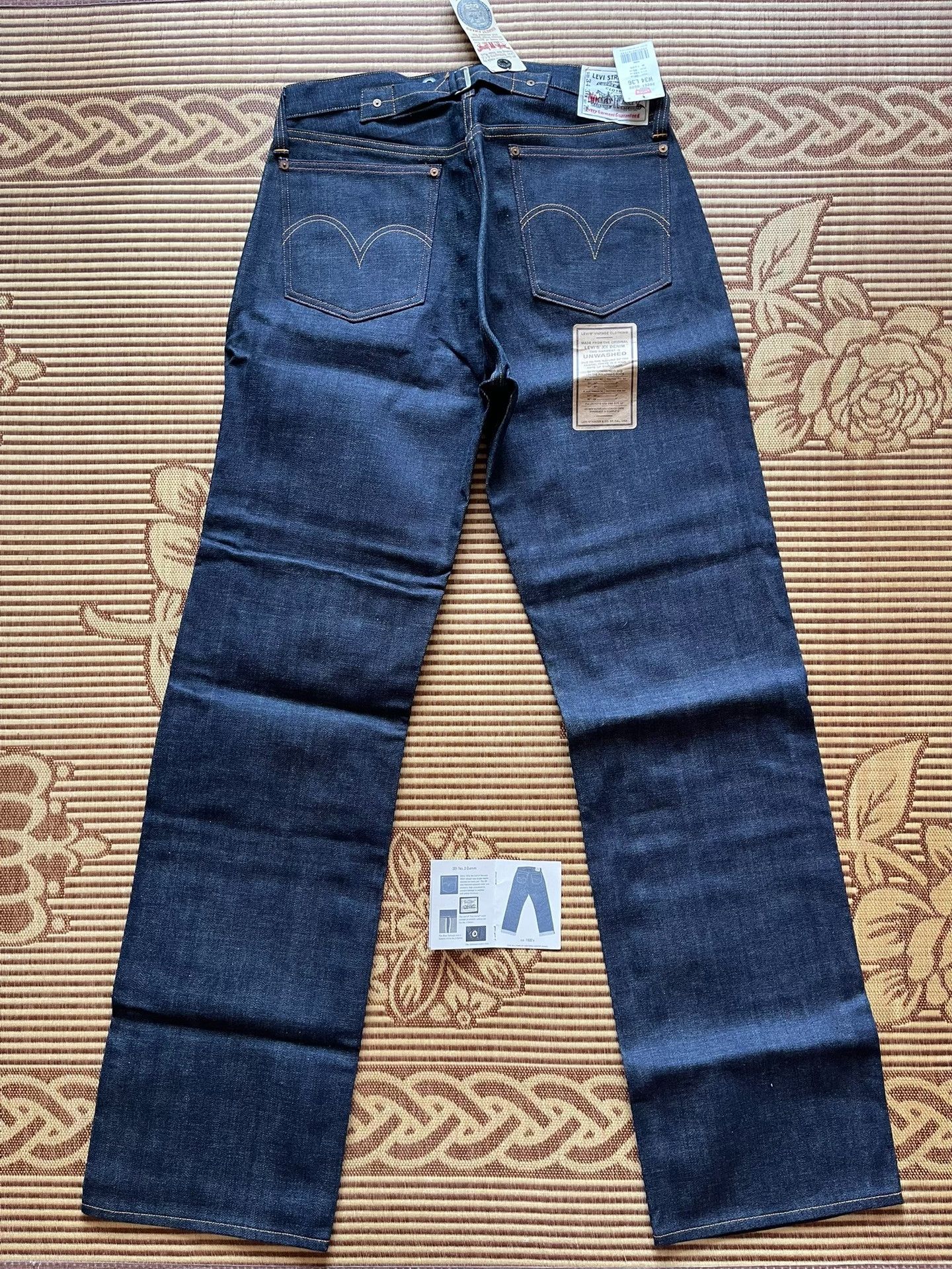 Levi's Vintage Clothing Levi's LVC 555 No.2 Jeans Size US 34 / EU 50 - 3 Thumbnail